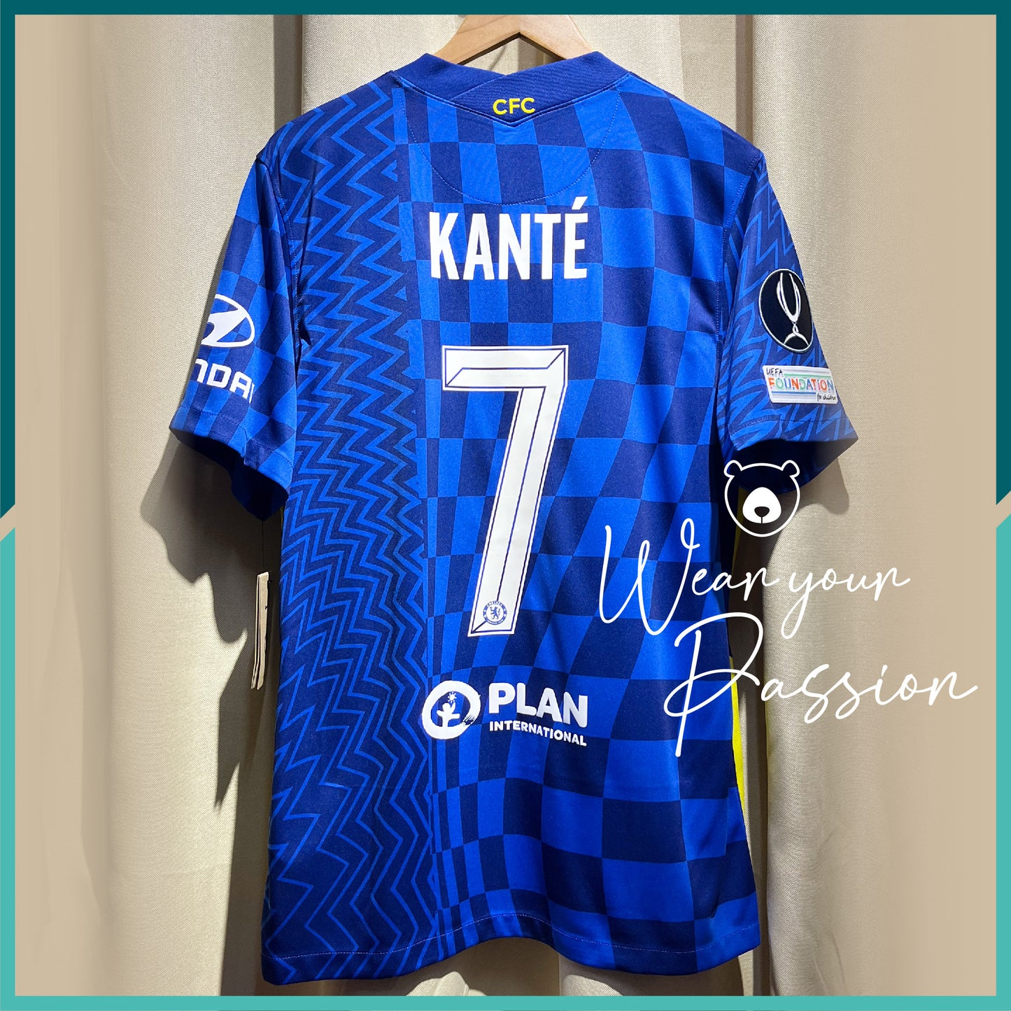 2021-22 Chelsea Home Jersey (UEFA Super Cup Version)