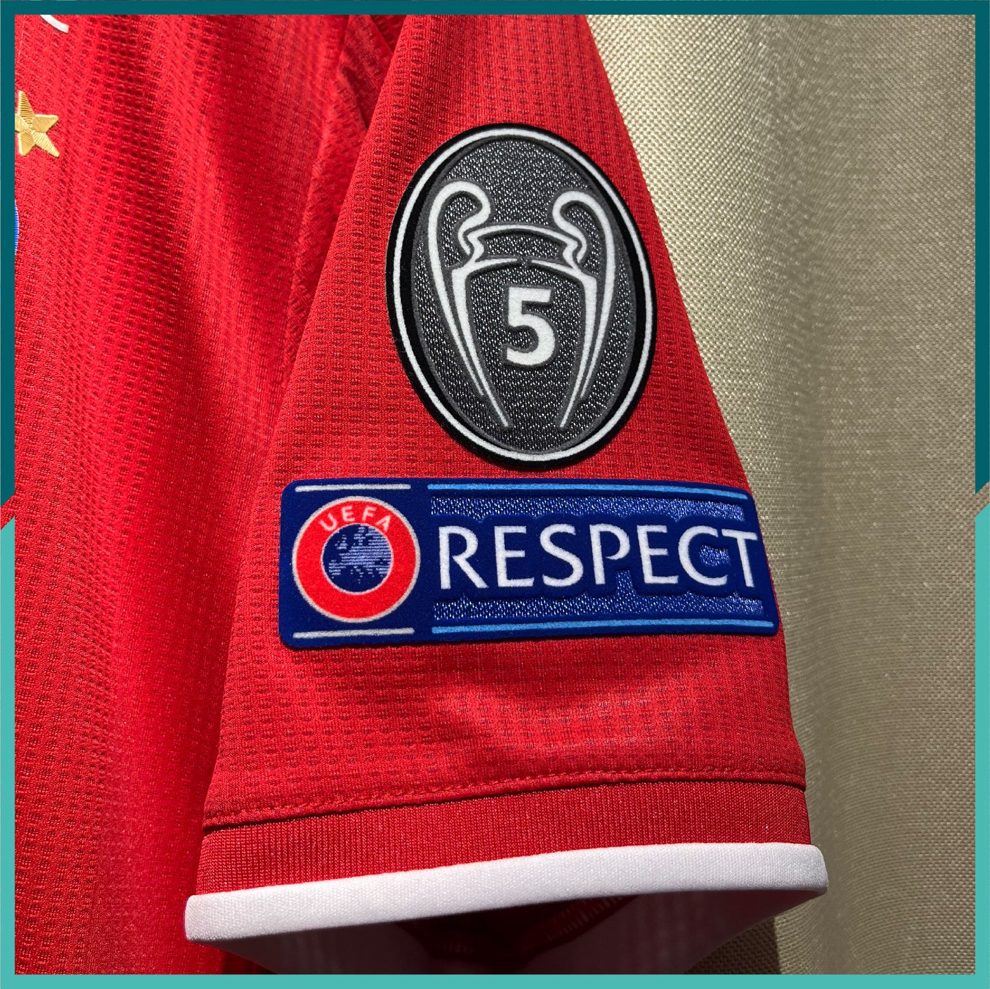 (Authentic) 2020-21 Bayern München Home Jersey (UCL 2020 Final Version)