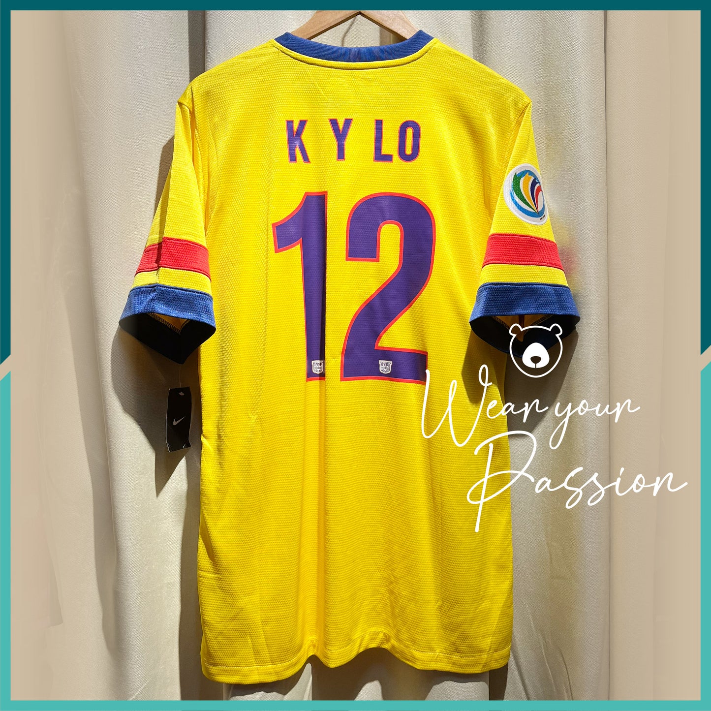 2014-15 Kitchee SC Away Jersey (AFC Cup Version)