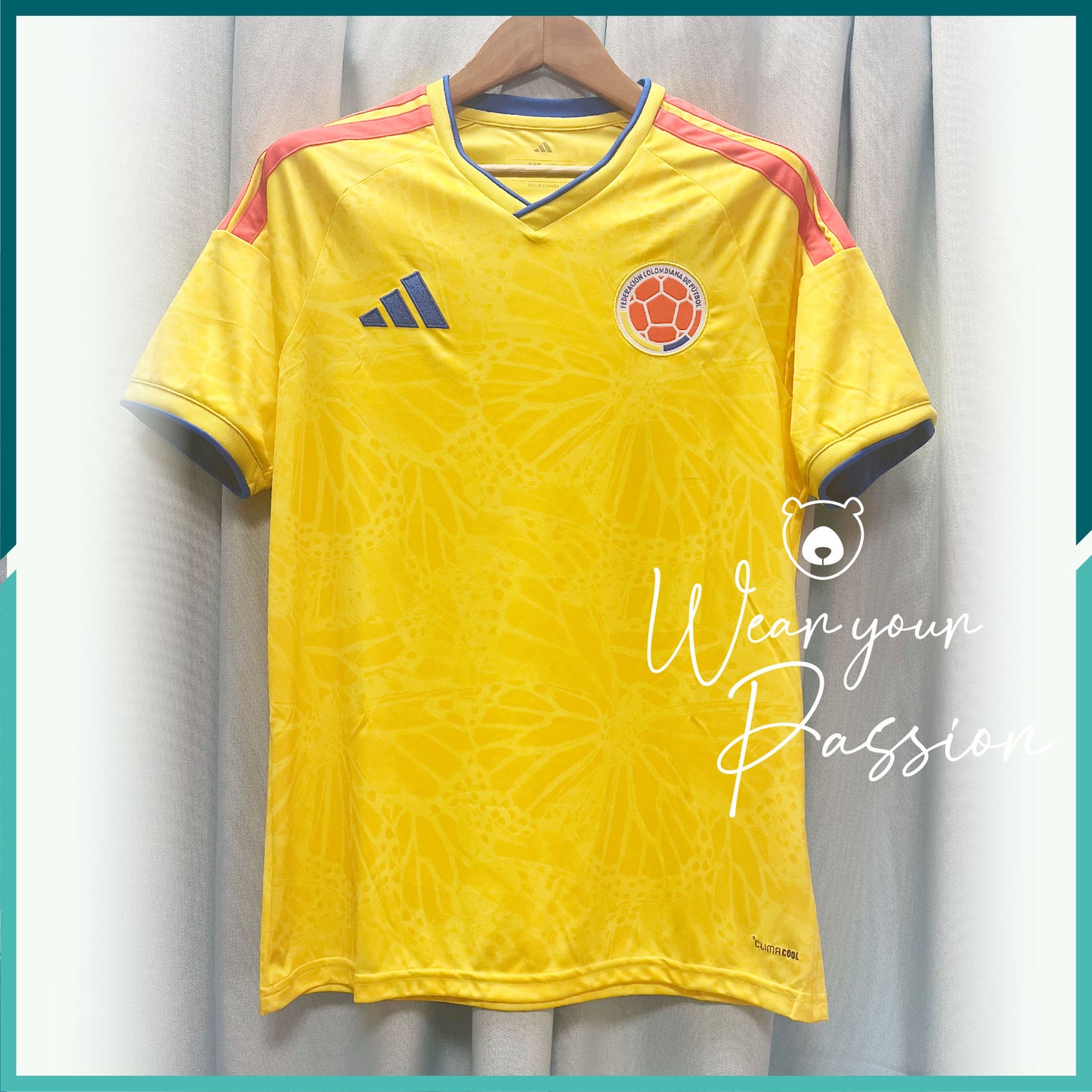 (Nameset Included) 2026 Colombia Home Jersey