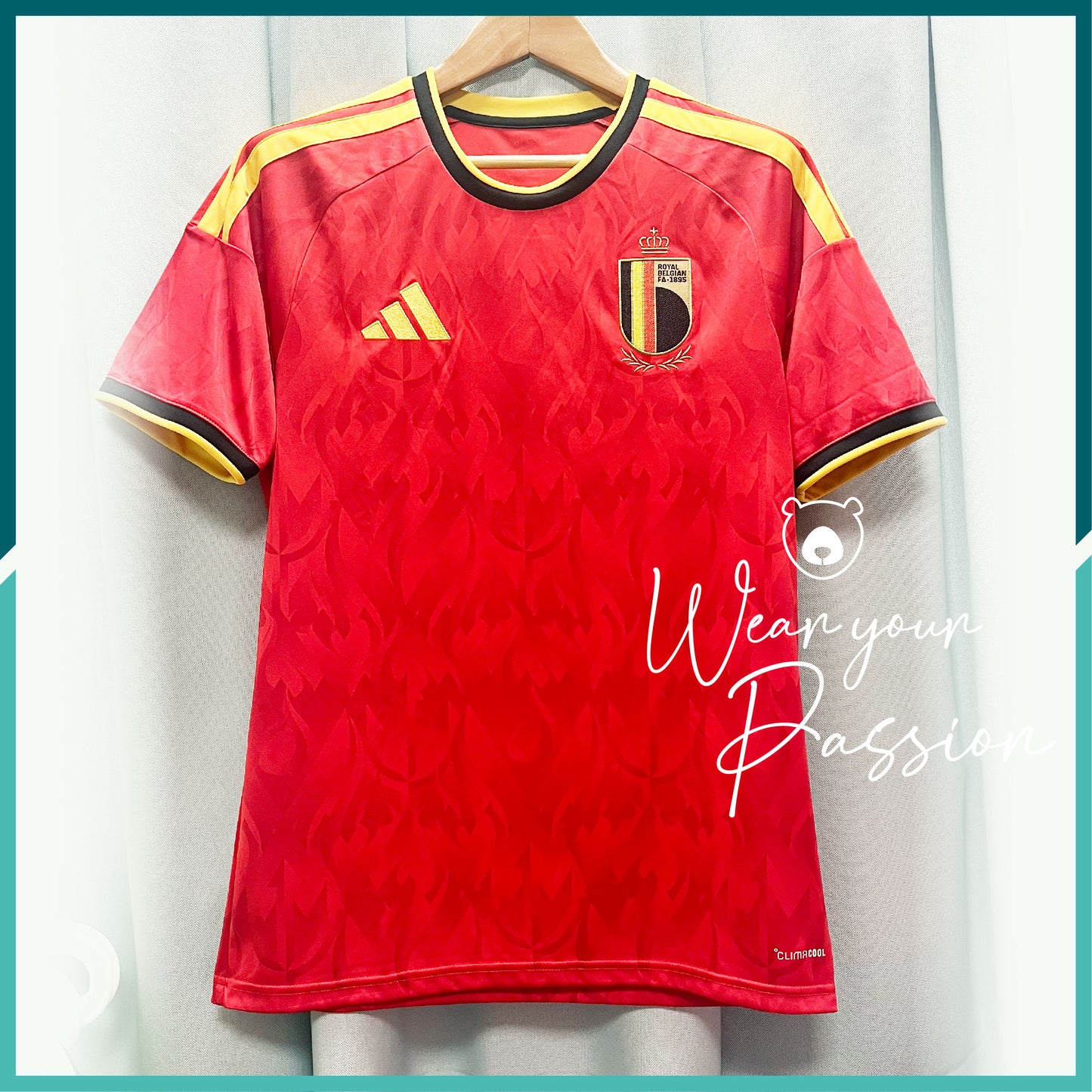 (Nameset Included) 2026 Belgium Home Jersey