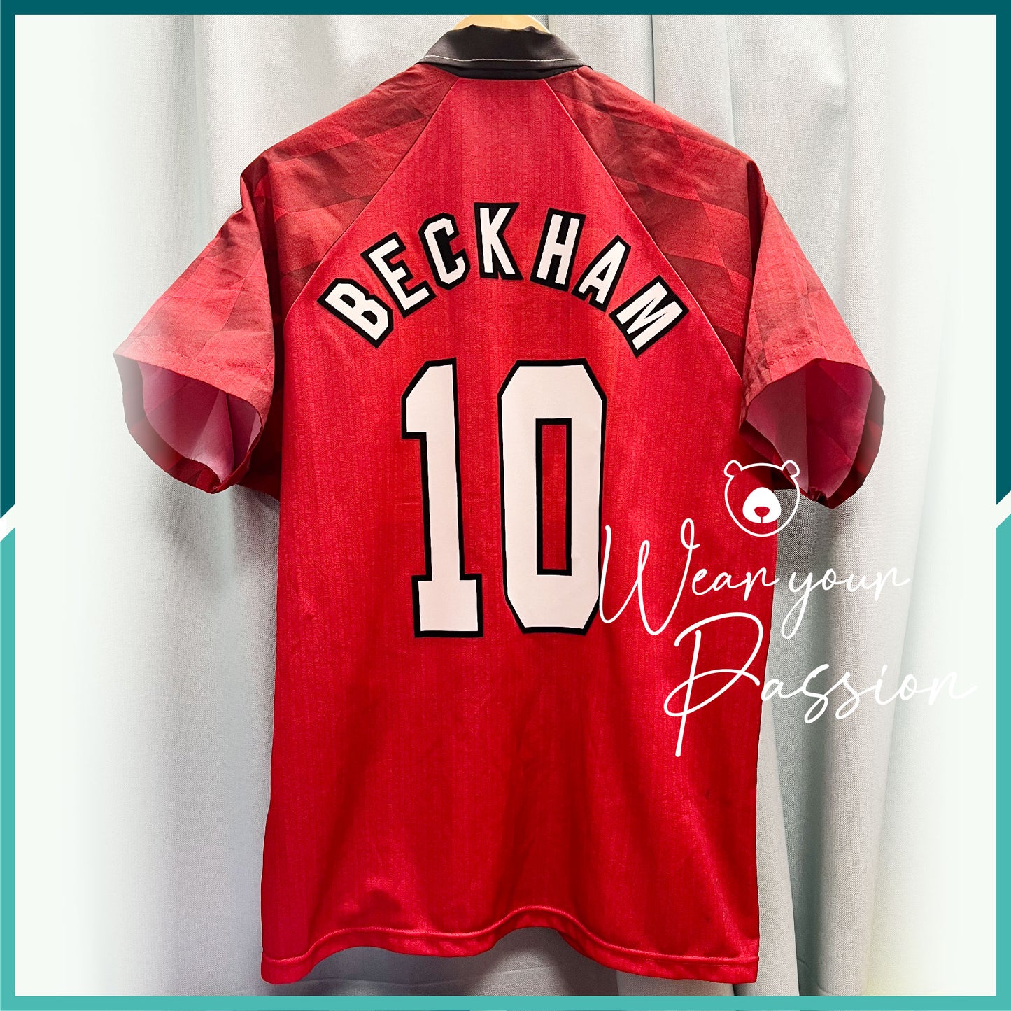 (Nameset Included) 1995-96 Manchester United Home Jersey