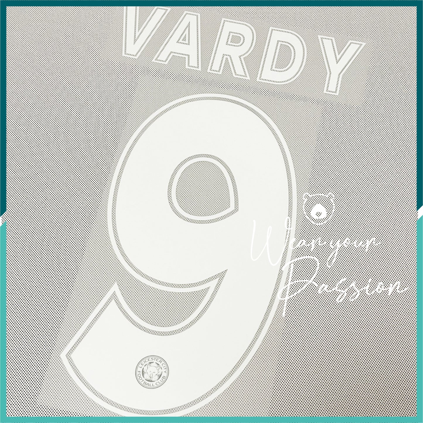 2020-21 Leicester City Home Nameset (Cup Style)