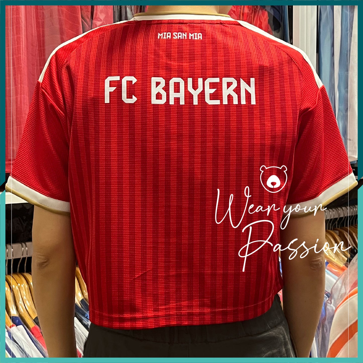 (Women) 2026-27 Bayern Munich Cropped Home Jersey