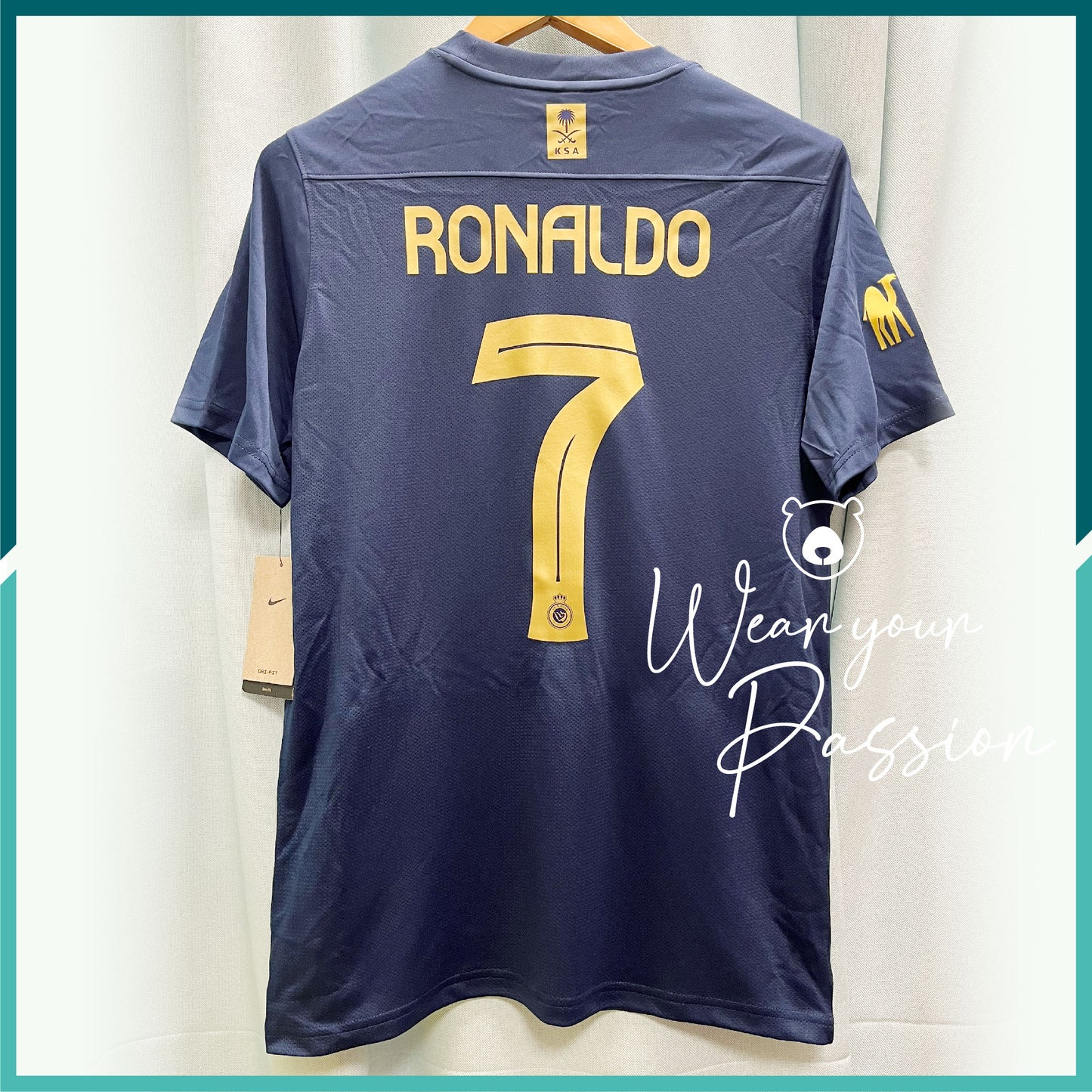 (Nameset Include) 2023-24 AlNassr Saudi Club Away Jersey