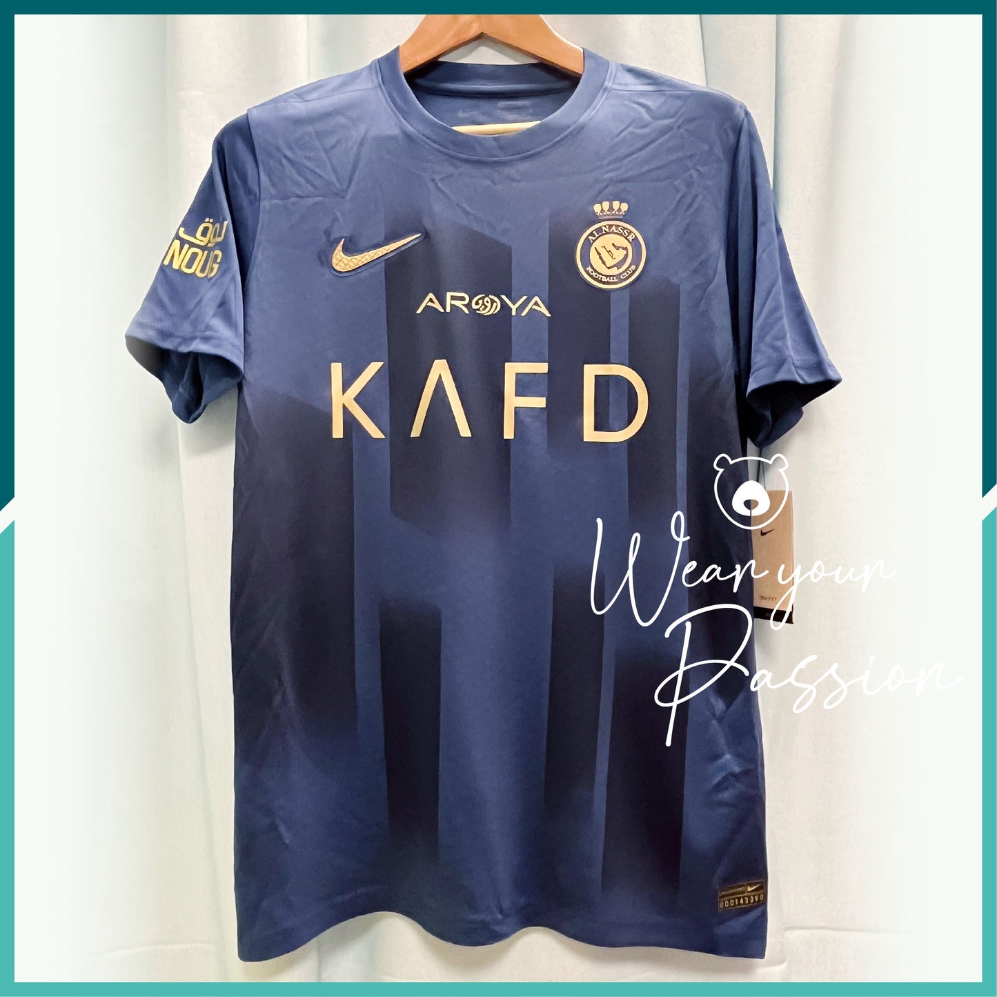 (Nameset Include) 2023-24 AlNassr Saudi Club Away Jersey
