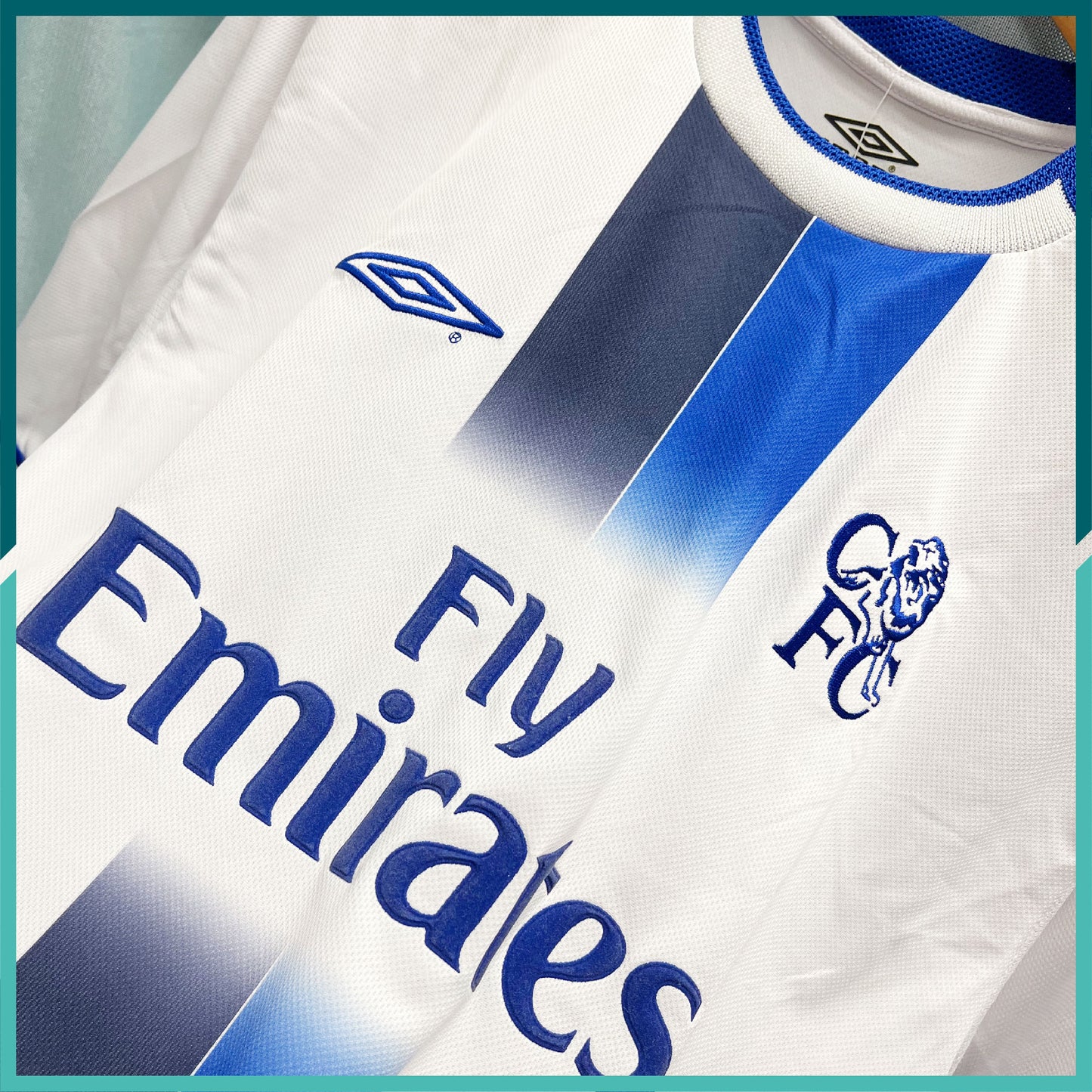 (Nameset & Patch Included) Chelsea Away Jersey (UCL Version)