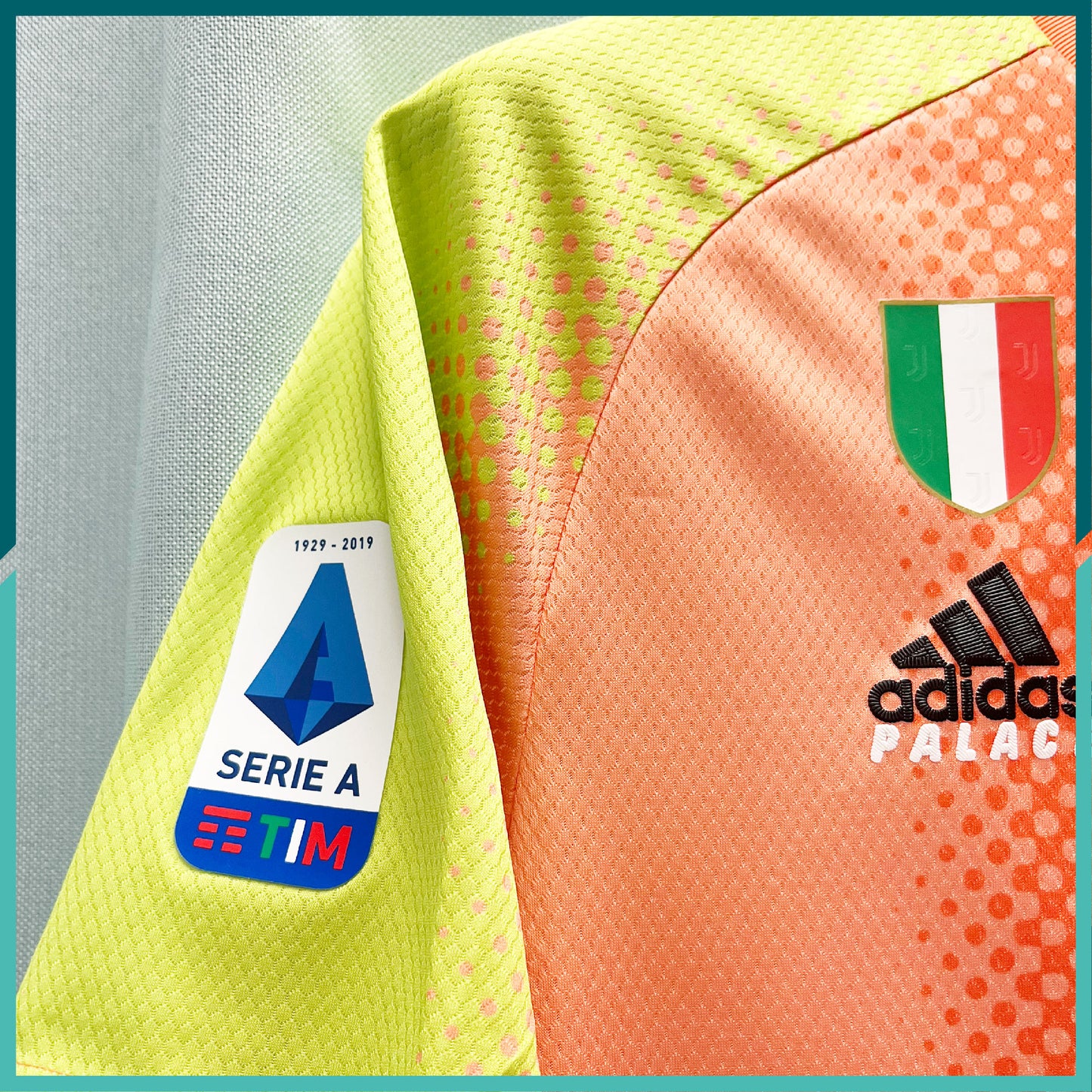 (Nameset & Patches Included) 2019-20 Juventus PALACE GK Jersey