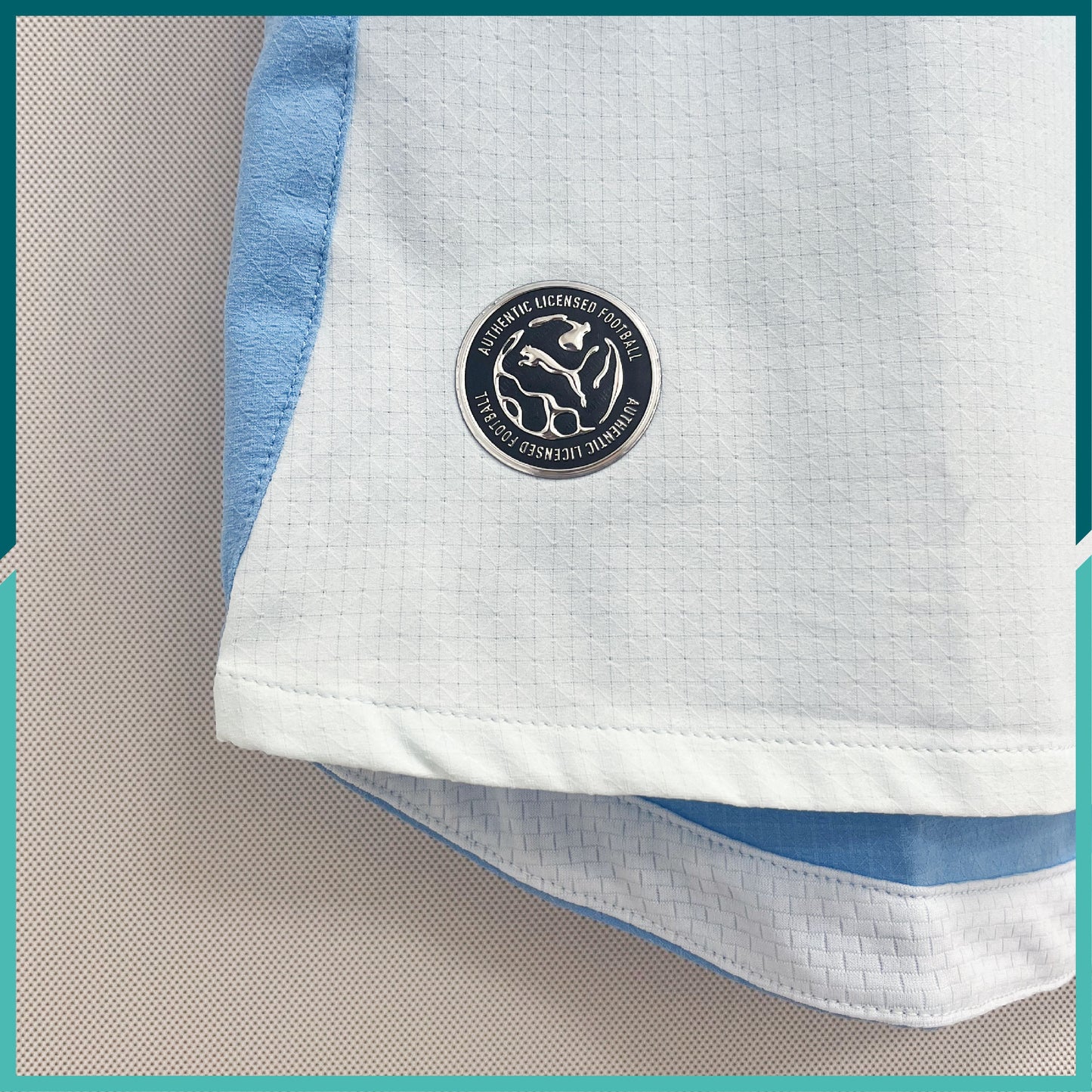 (Nameset & Patches Included) Aurhtntic 2026-27 Manchester City Home Jersey