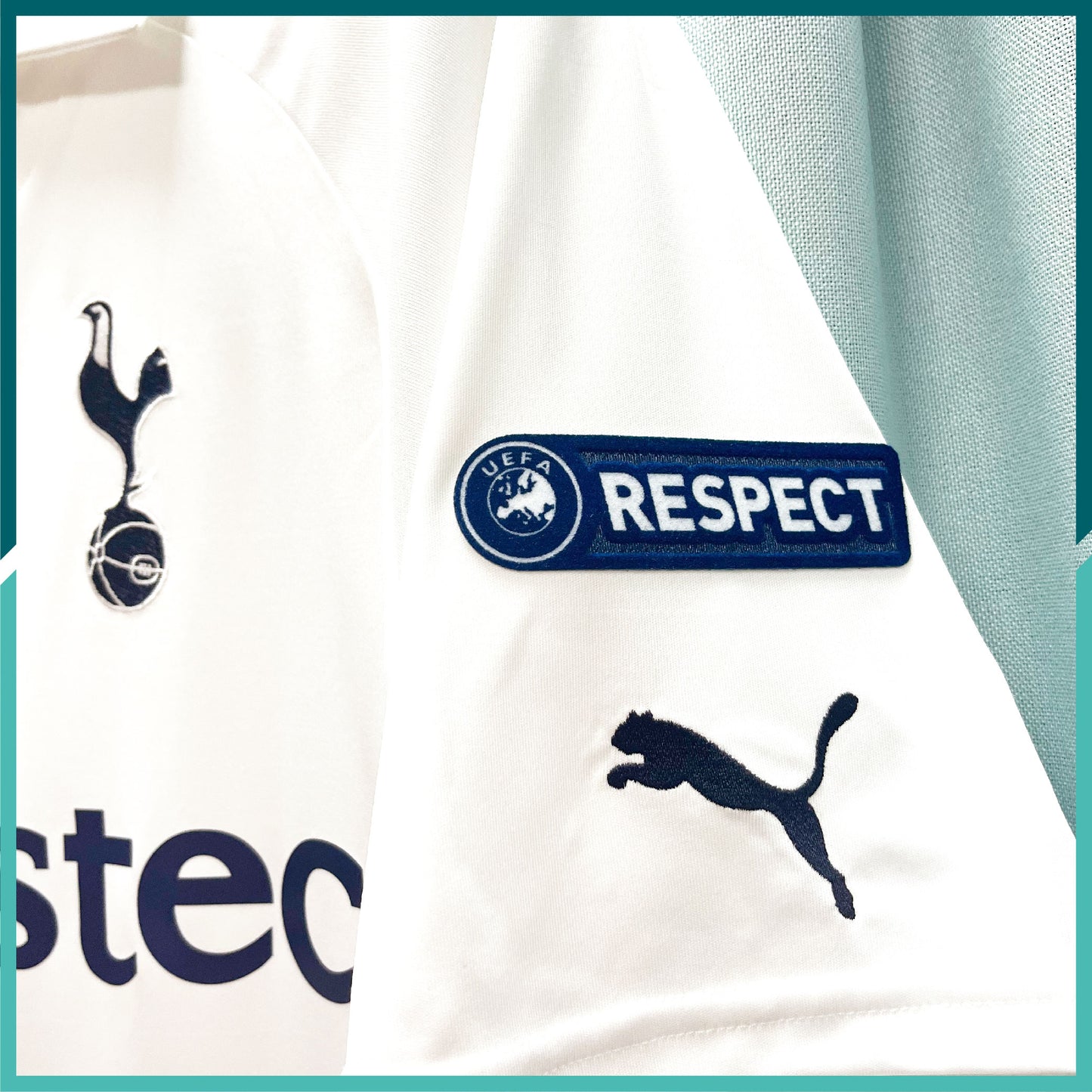 (Nameset & Patches Included) 2011-12 Tottenham Hotspur Home Jersey (UEFA Europa League Ver.)