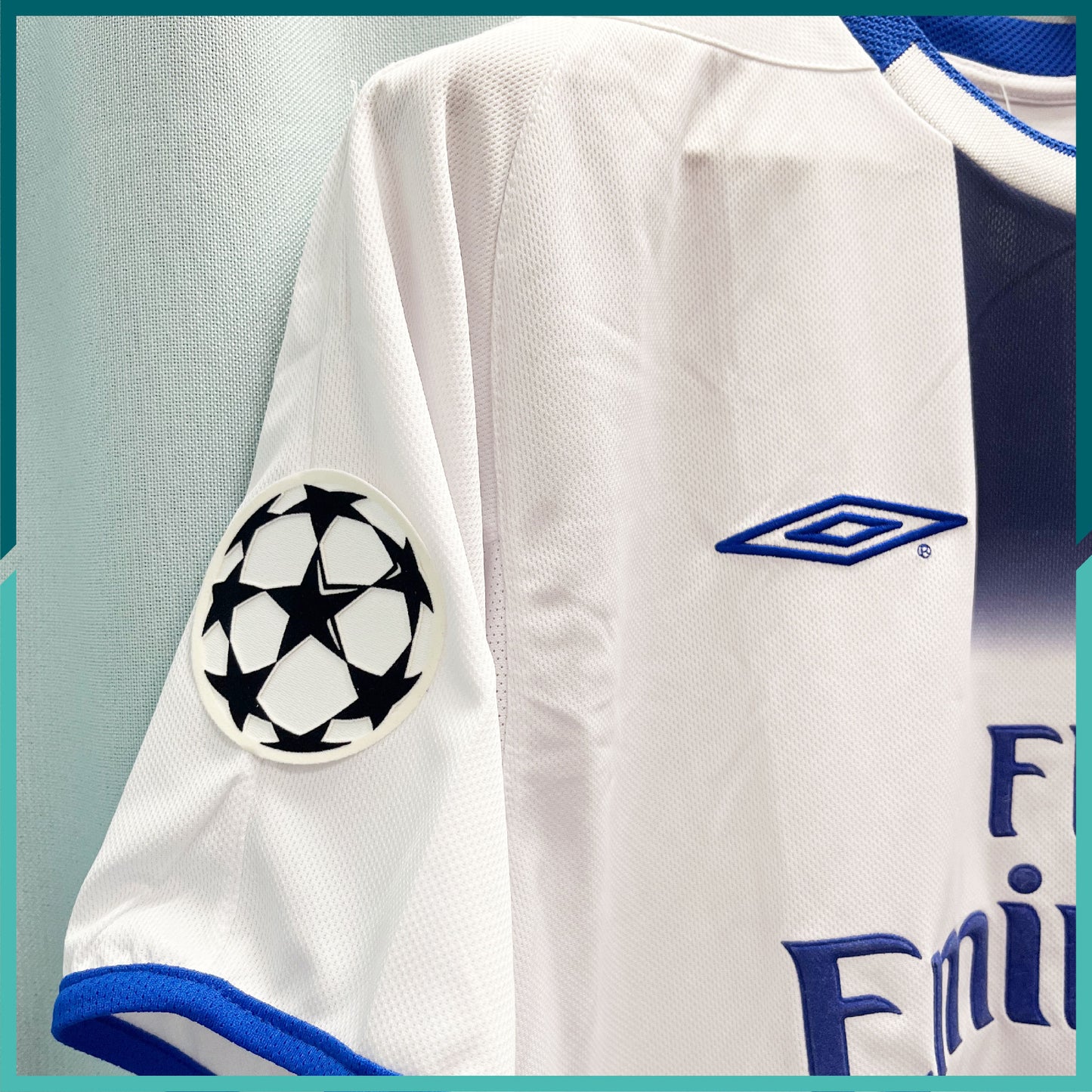 (Nameset & Patch Included) Chelsea Away Jersey (UCL Version)