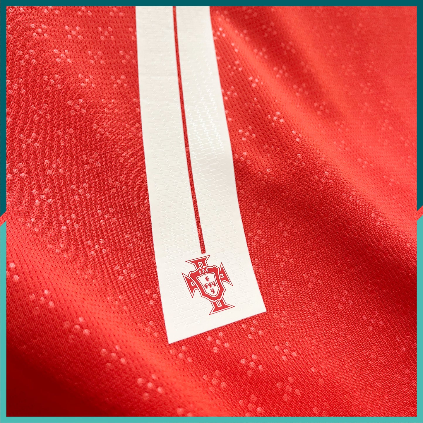 (Nameset & Patches Included) 2025 Portugal Long Sleeve Home Jersey