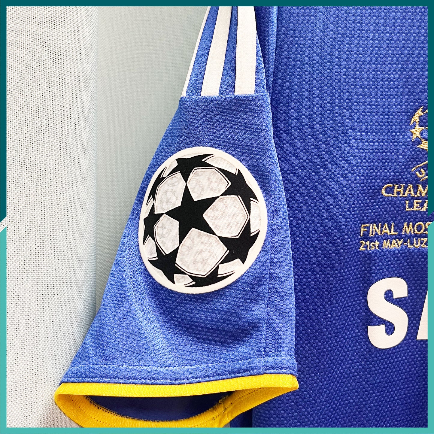 2008-09 Chelsea Home Jersey (UCL Final Version)