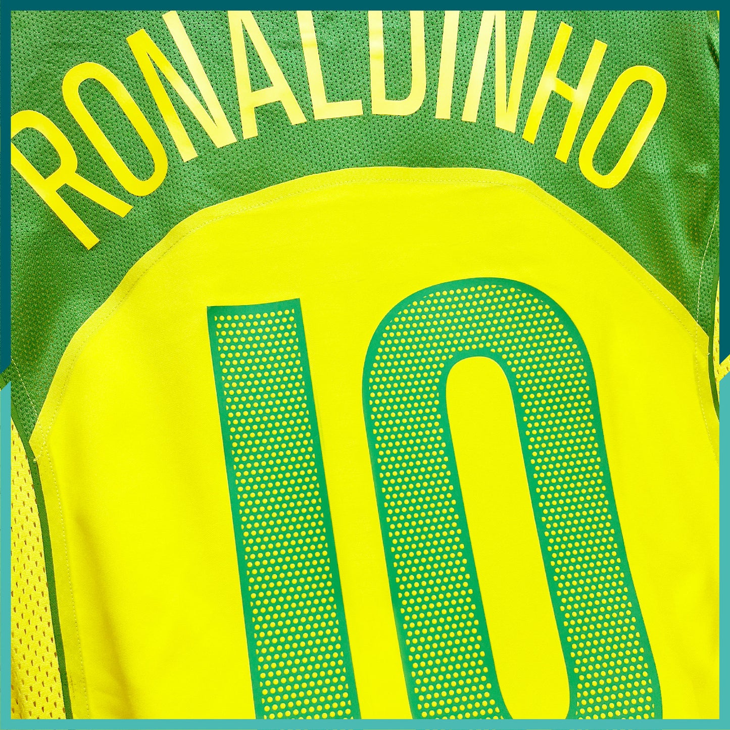 (Nameset Included) 2004-05 Brazil Official Retro Home Jersey