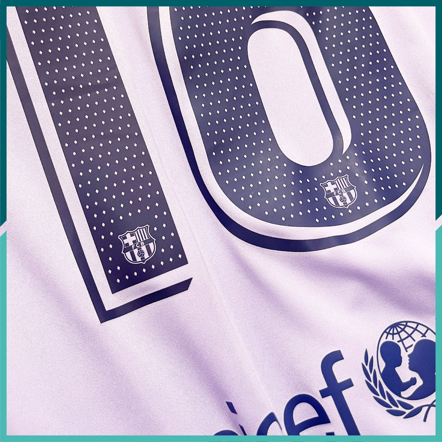 (Nameset & Patches Included) 2021-22 Barcelona Away Jersey