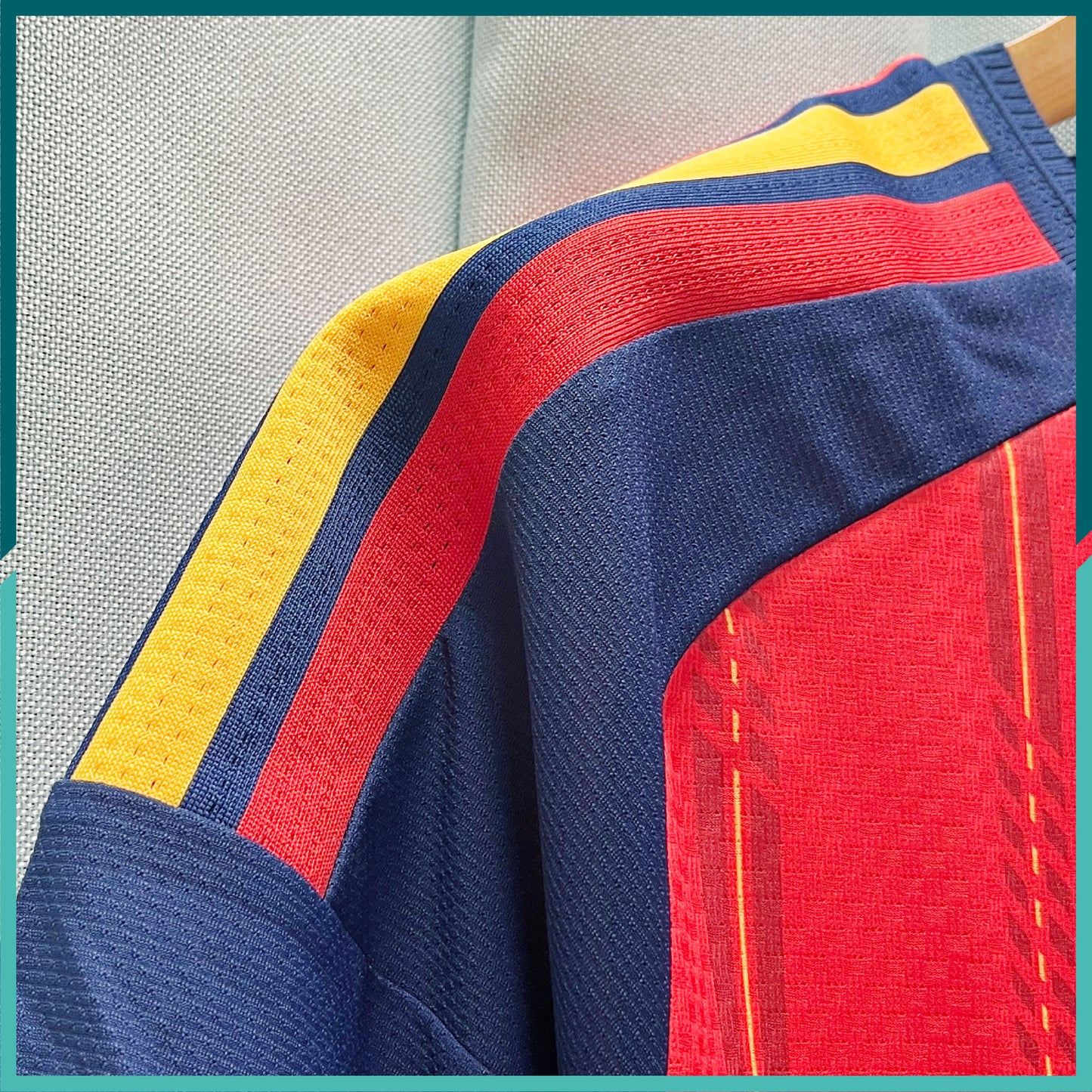 (Nameset Included) Authentic 2026 Spain Home Jersey