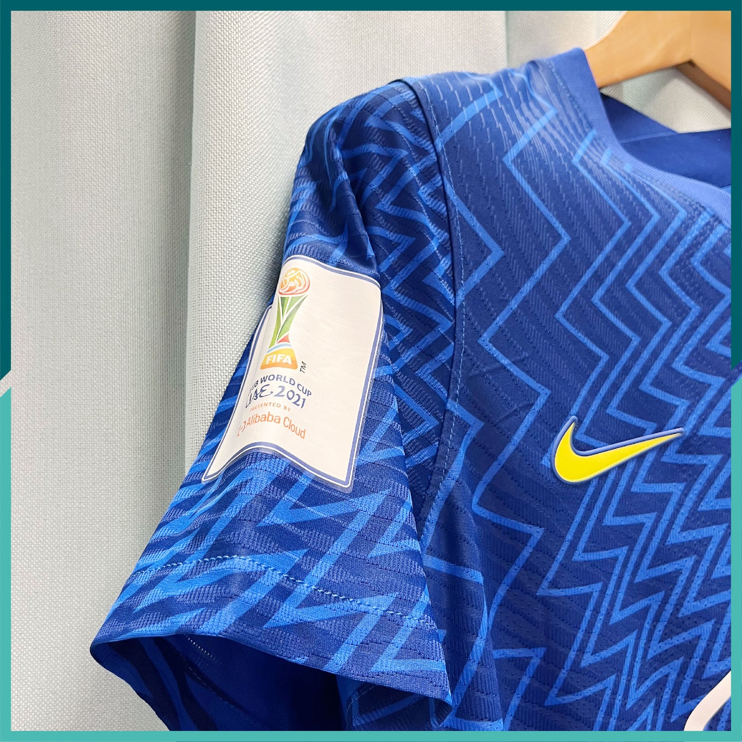 (Nameset & Patches Included) Authentic 2021-22 Chelsea Home Jersey