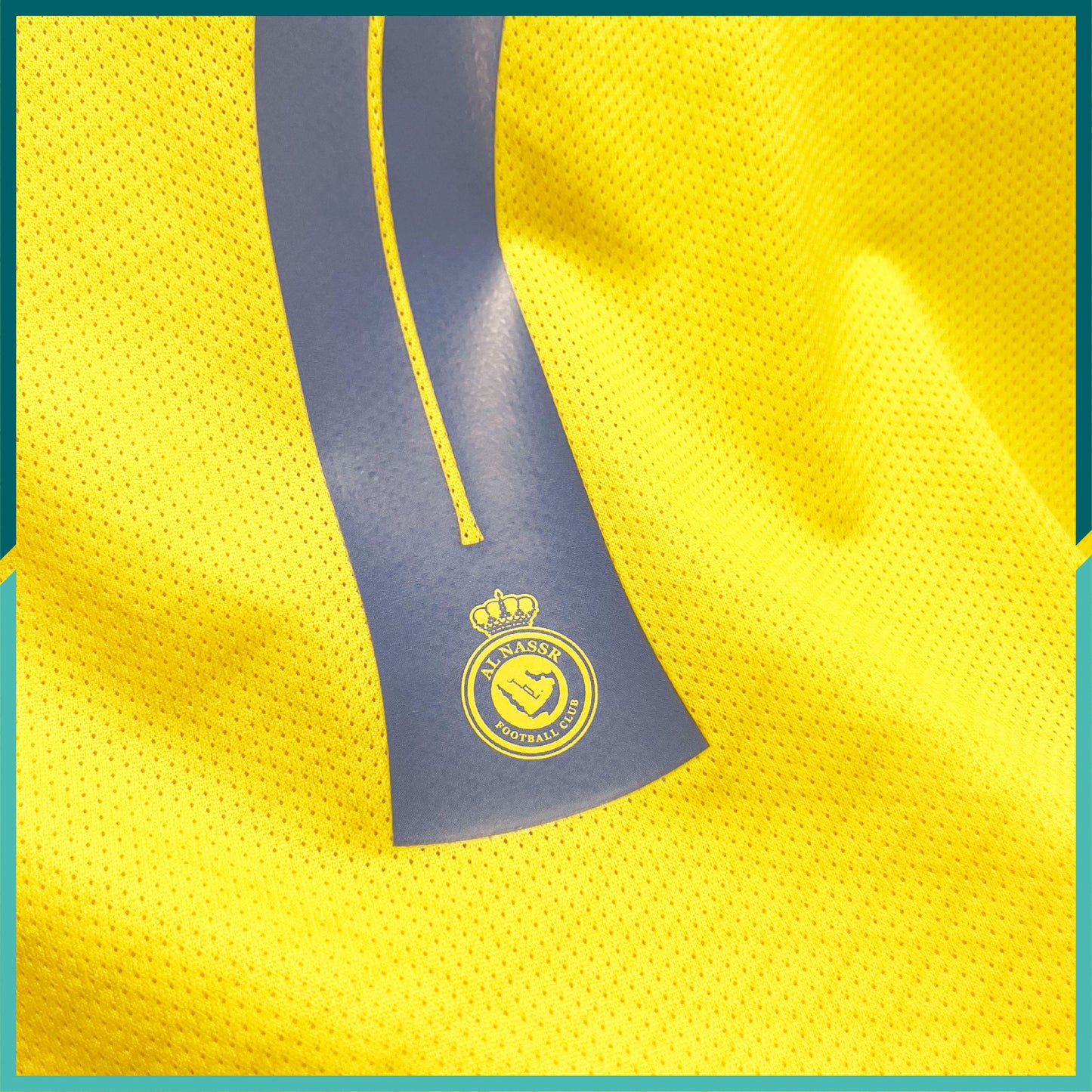 (Nameset Included) 2023-24 AlNassr Saudi Club Long Sleeve Home Jersey (AFC Champions League Version)