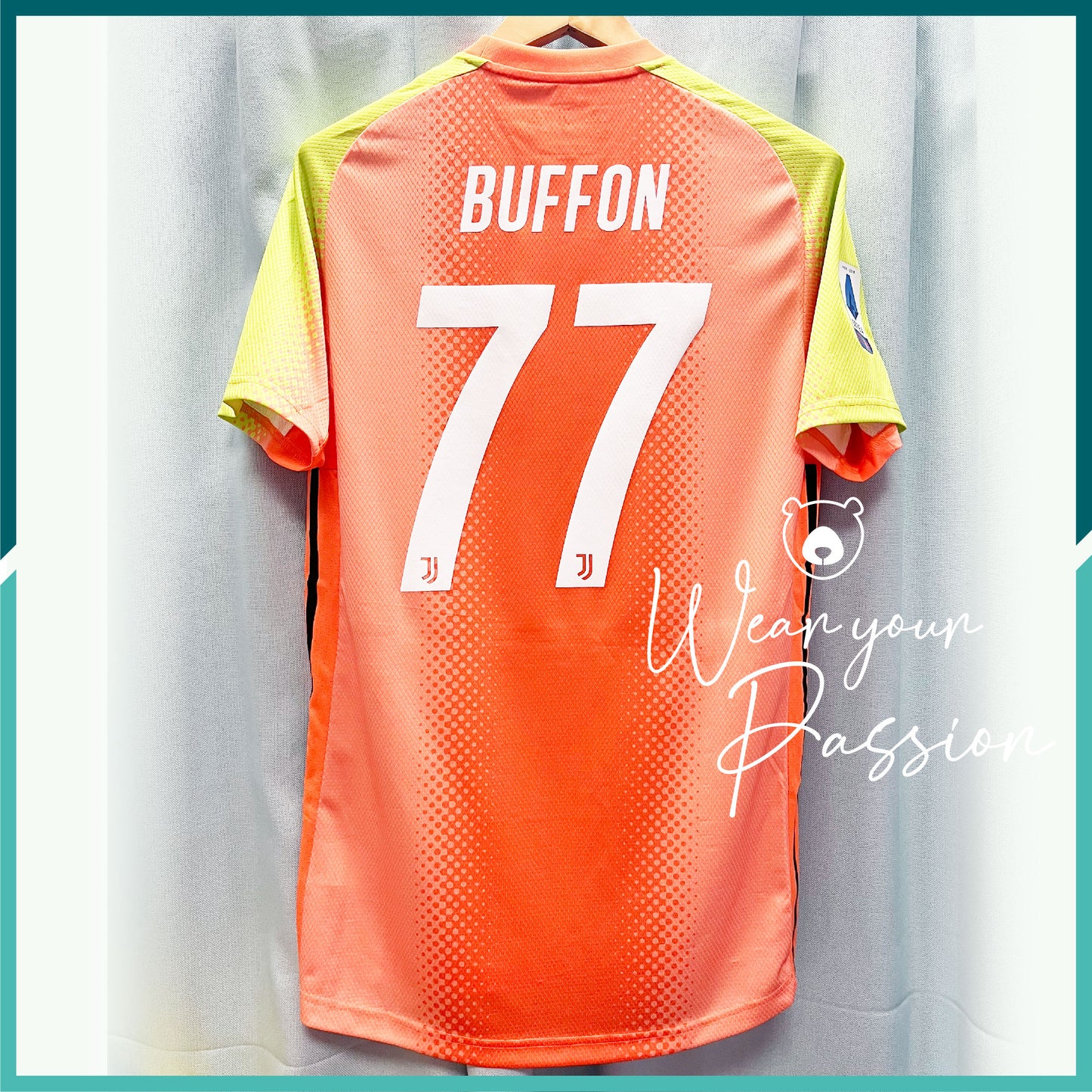 (Nameset & Patches Included) 2019-20 Juventus PALACE GK Jersey