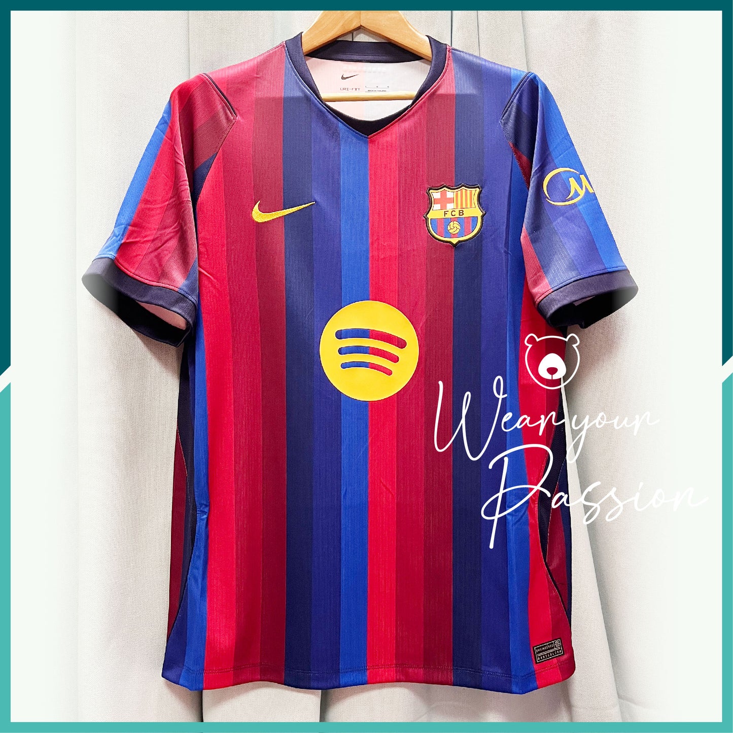 (Nameset & Patches Included) 2026-27 Barcelona Home Jersey