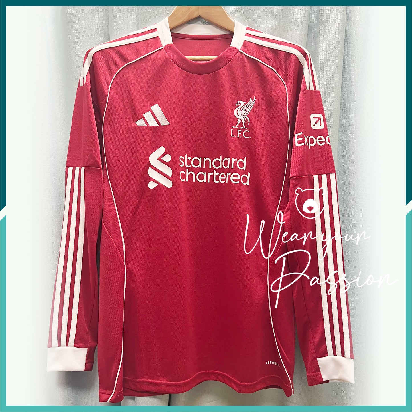 2025-26 利物浦主場長袖球衣
