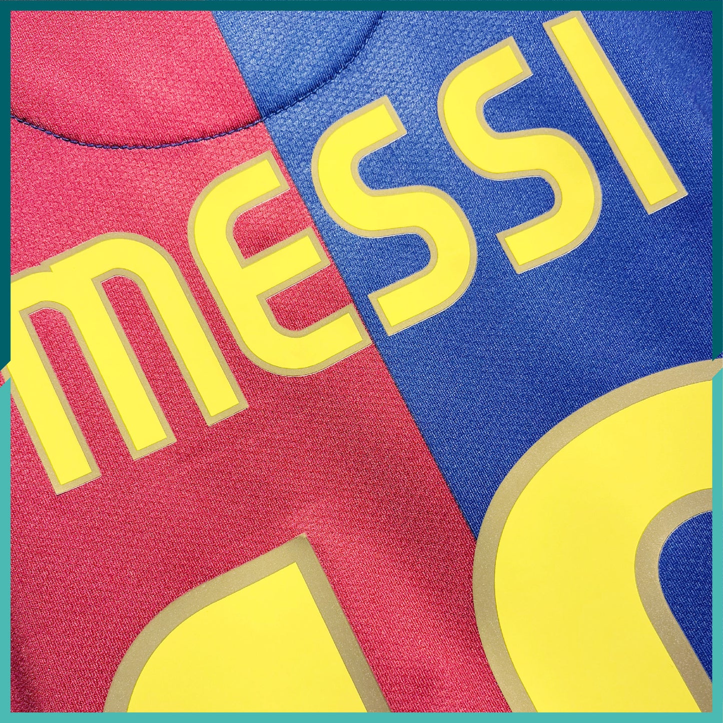 (Nameset & Patch Included) 2008-09 Barcelona Home Jersey