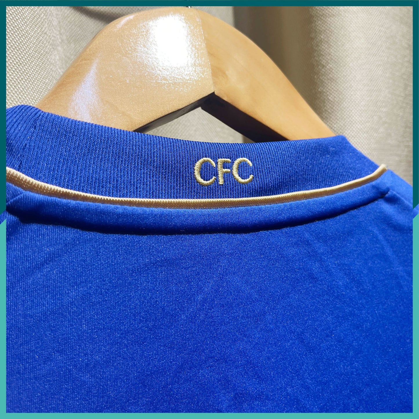 2012-13 Chelsea Long Sleeve Home Jersey (UEFA Europa League Final Version)