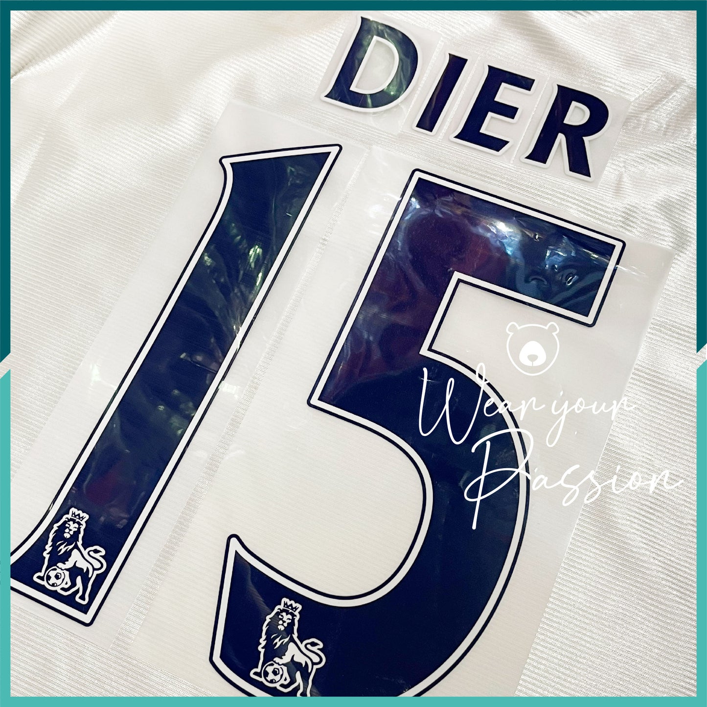 2014-17 Premier League Nameset #15 DIER