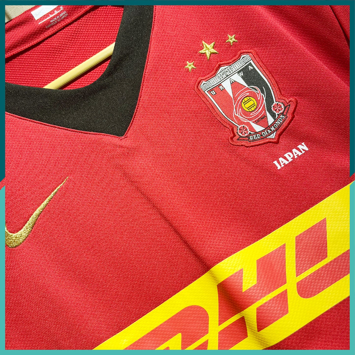(Nameset Included) 2008 Urawa Red Diamonds Home Jersey (AFC Champions League Version)
