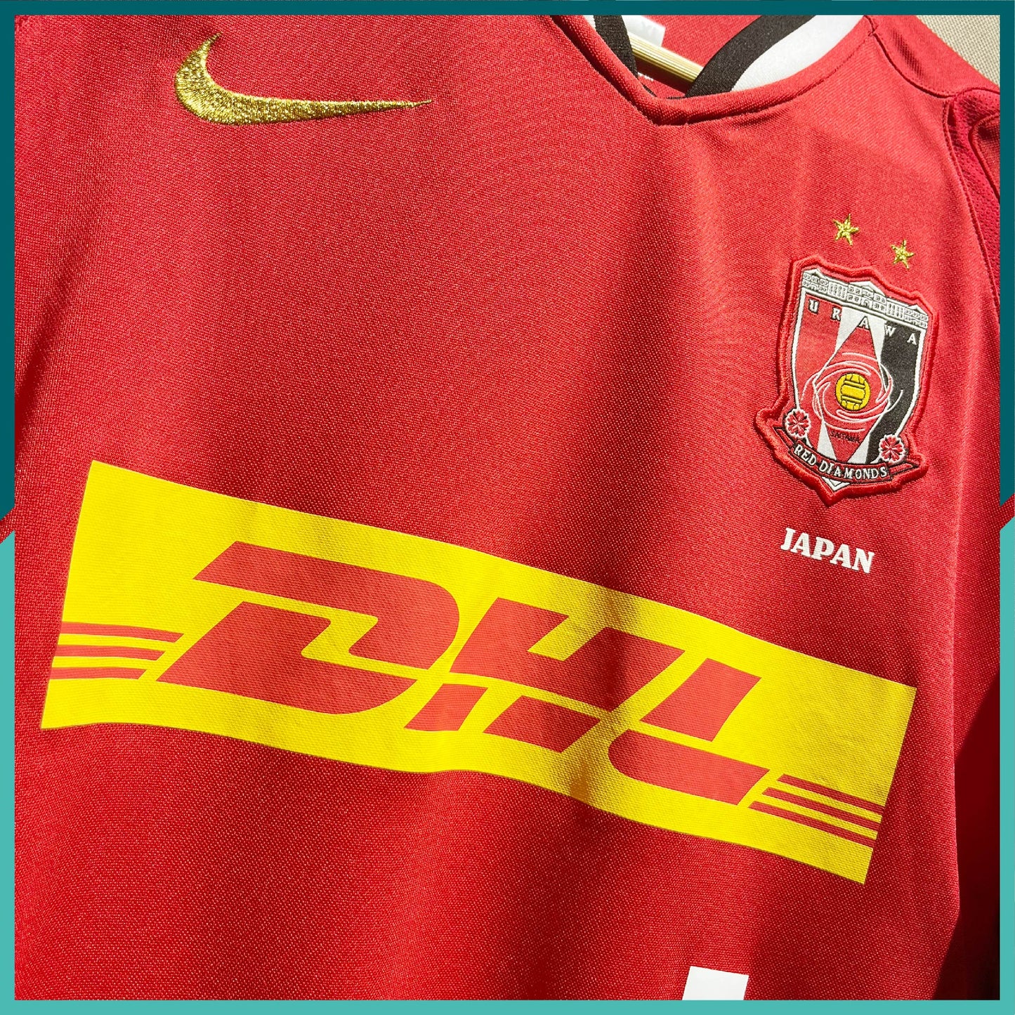 (Nameset Included) 2007 Urawa Red Diamonds Home Jersey (AFC Champions League Version)
