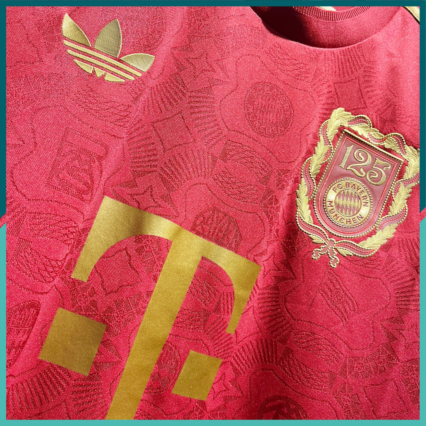 (Nameset & Patch Included) 2025 FC Bayern 125 Anniversary Jersey
