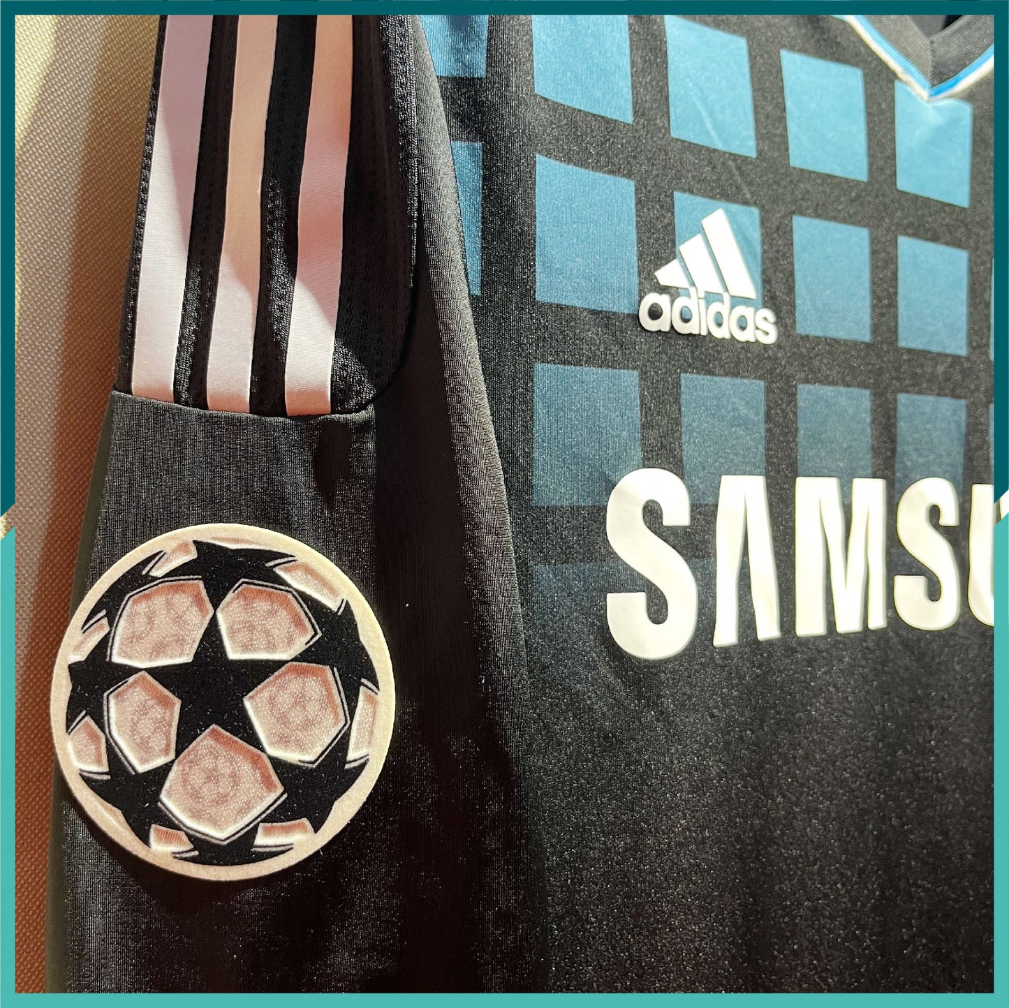 (Authentic) 2011-12 Chelsea Long Sleeve Away Jersey (Techfit)