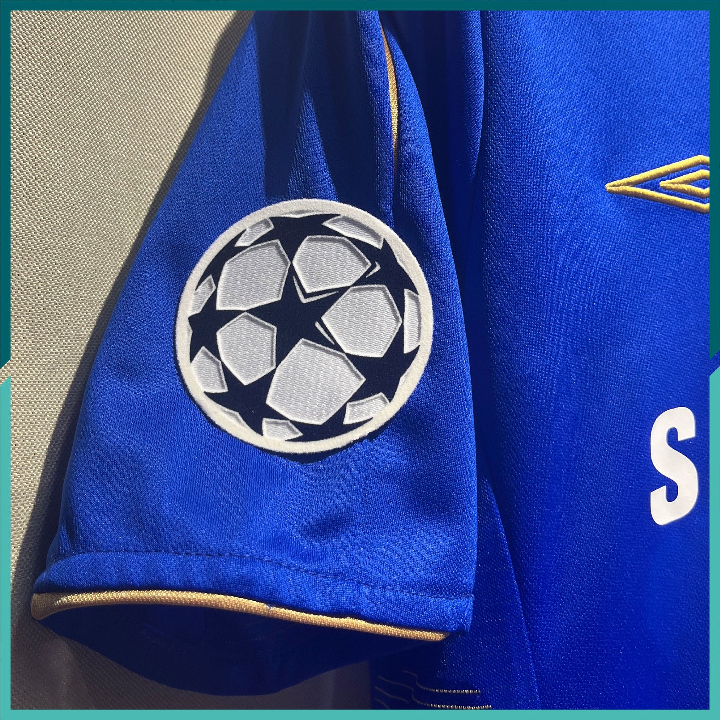 (Nameset & Patch Included )2005-06 Chelsea Home Jersey
