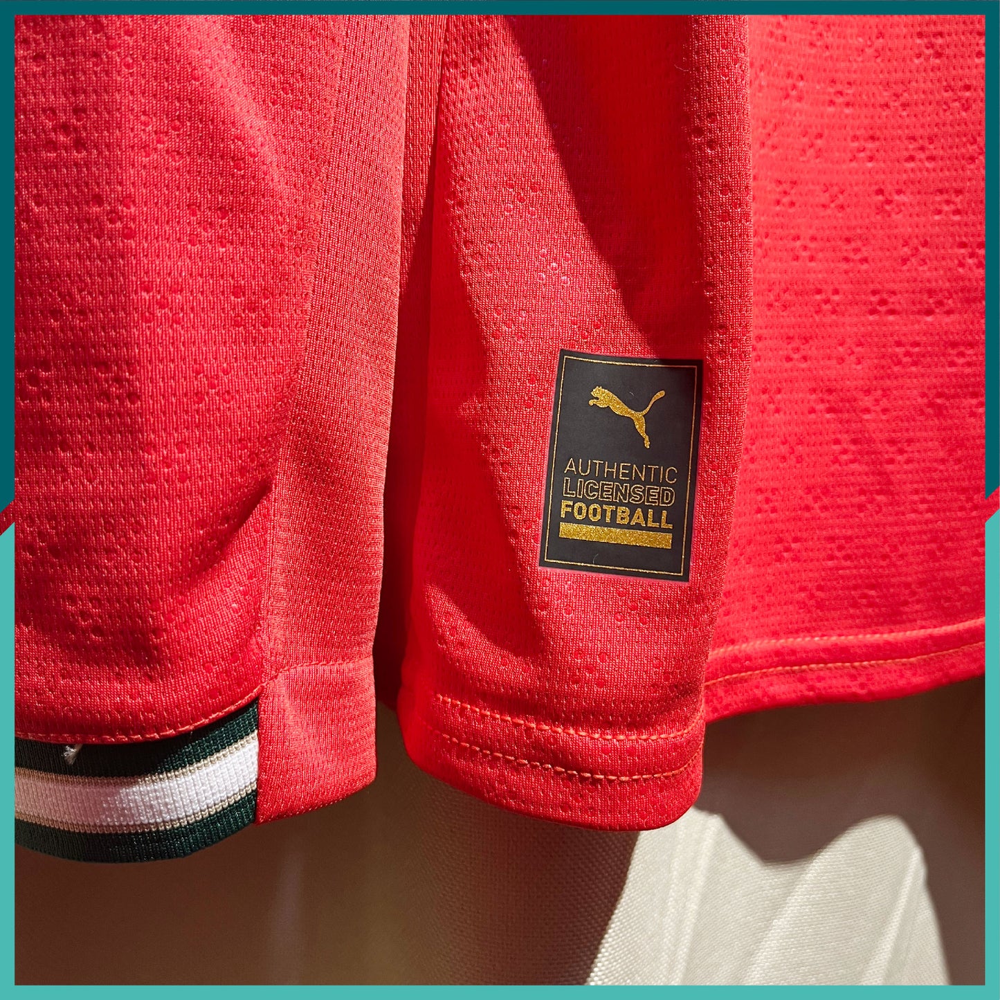 (Nameset Included) 2025 Portugal Long Sleeve Home Jersey