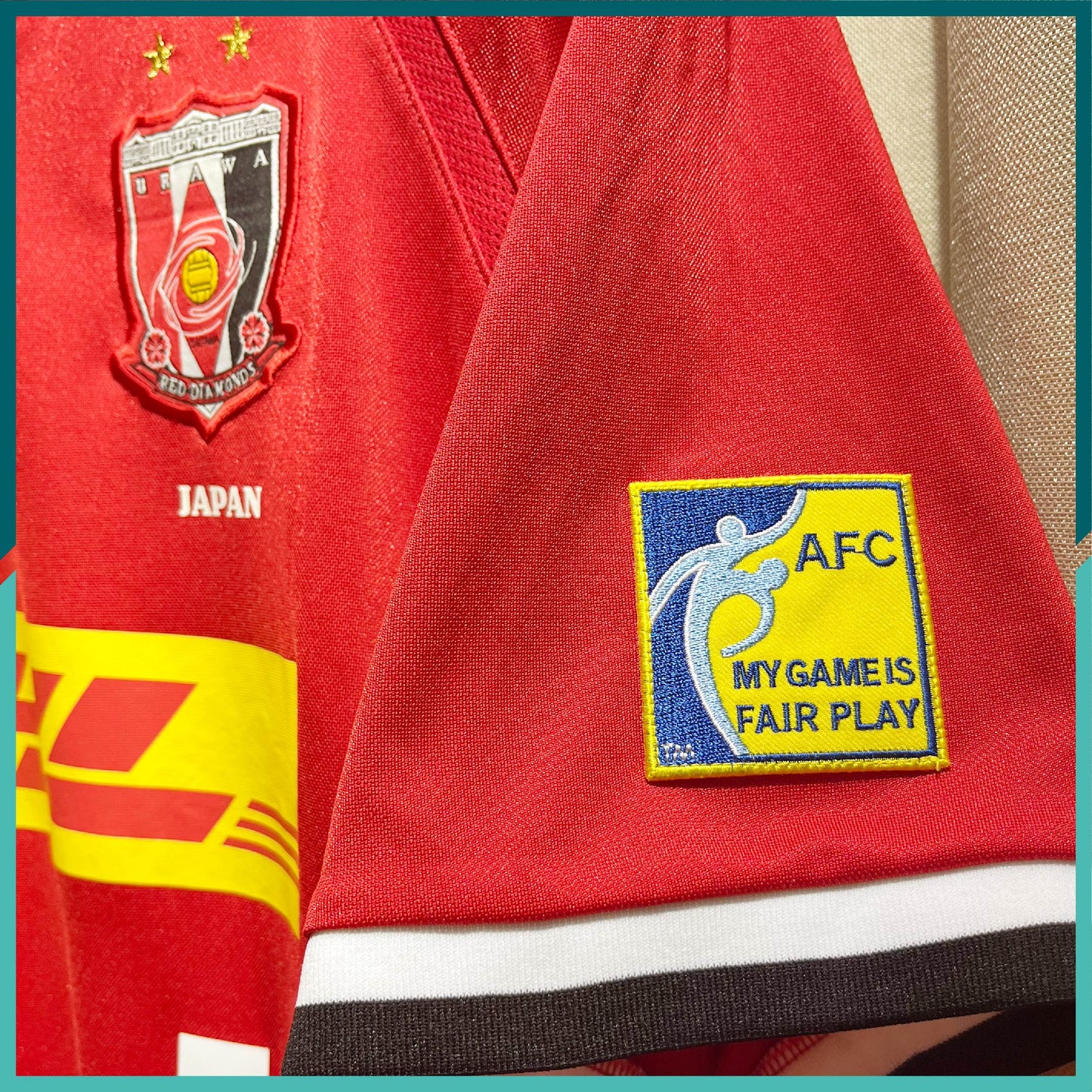 (Nameset Included) 2007 Urawa Red Diamonds Home Jersey (AFC Champions League Version)