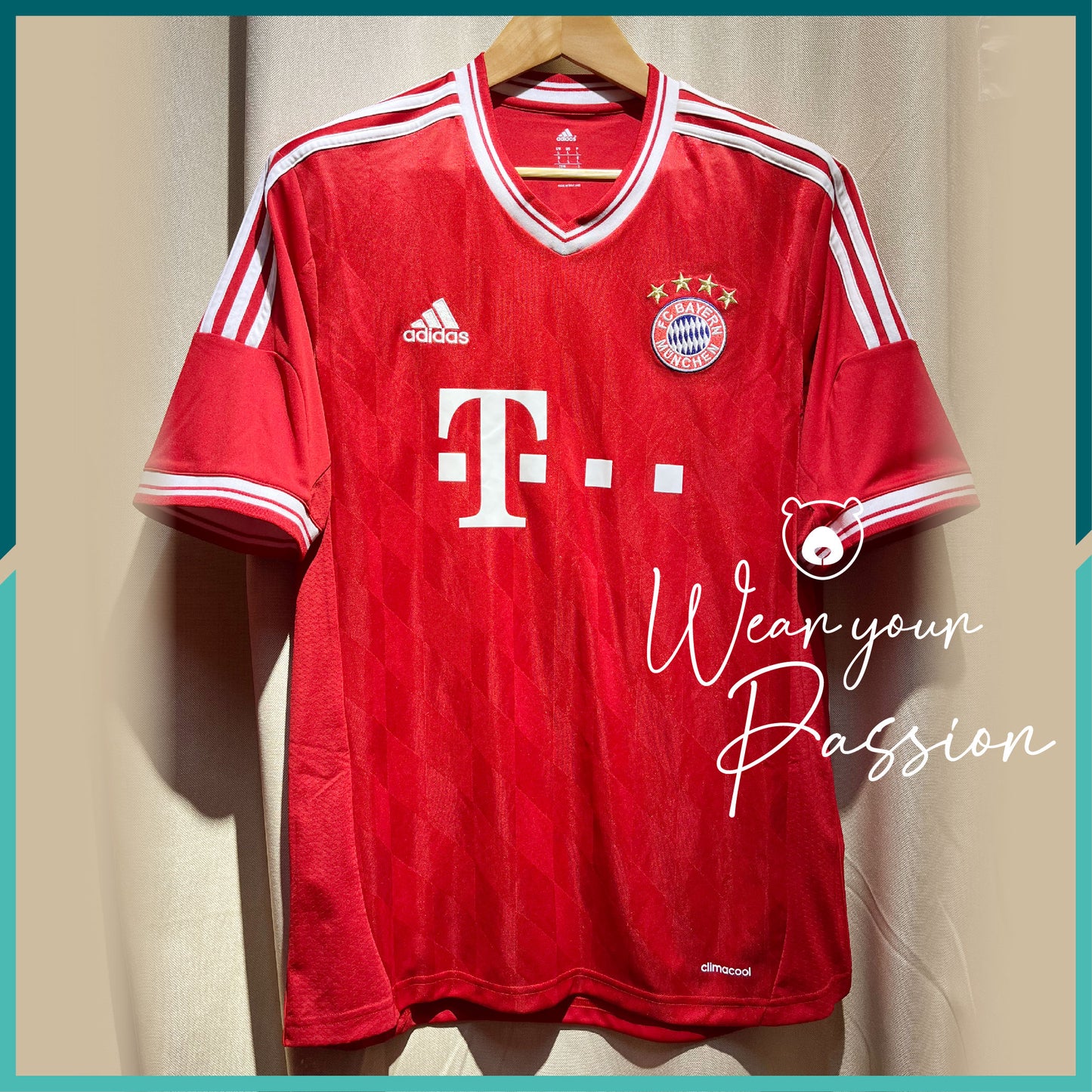 2013-14 FC Bayern Munich Home Jersey