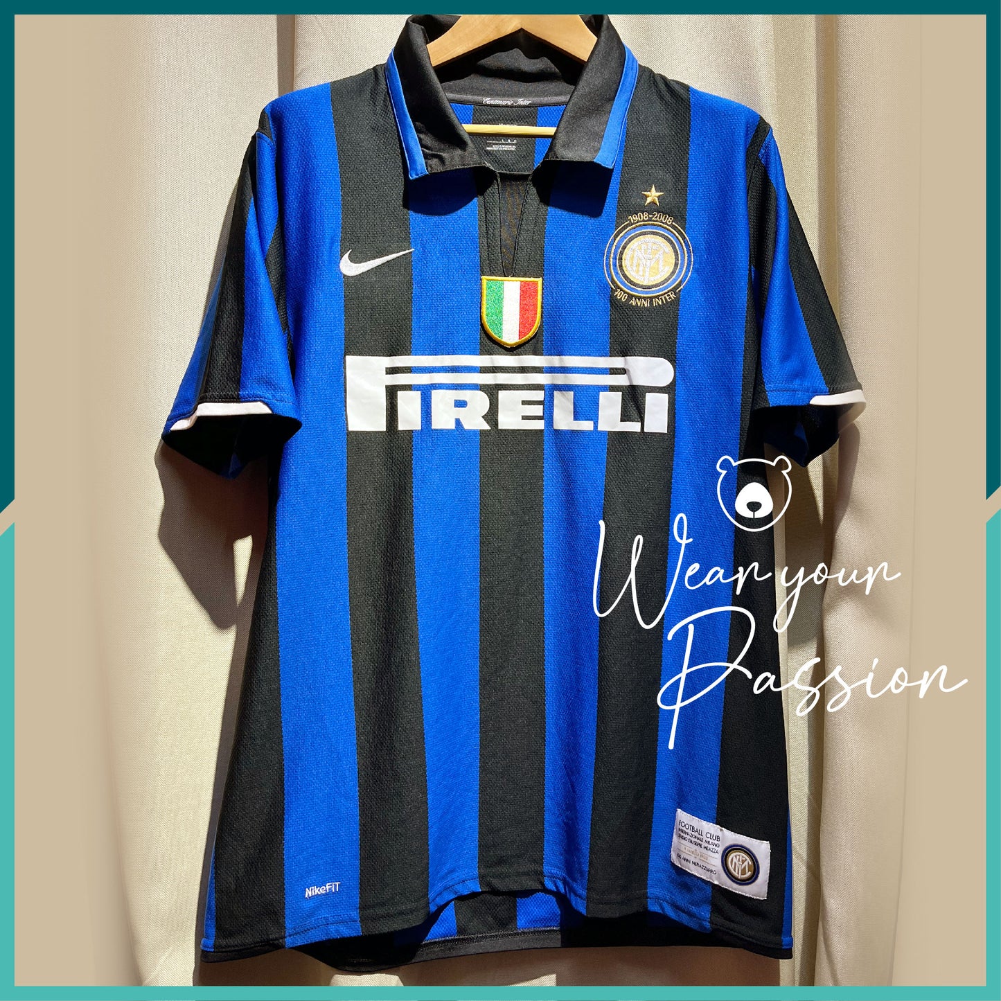 2007-08 FC Internazionale Home Jersey
