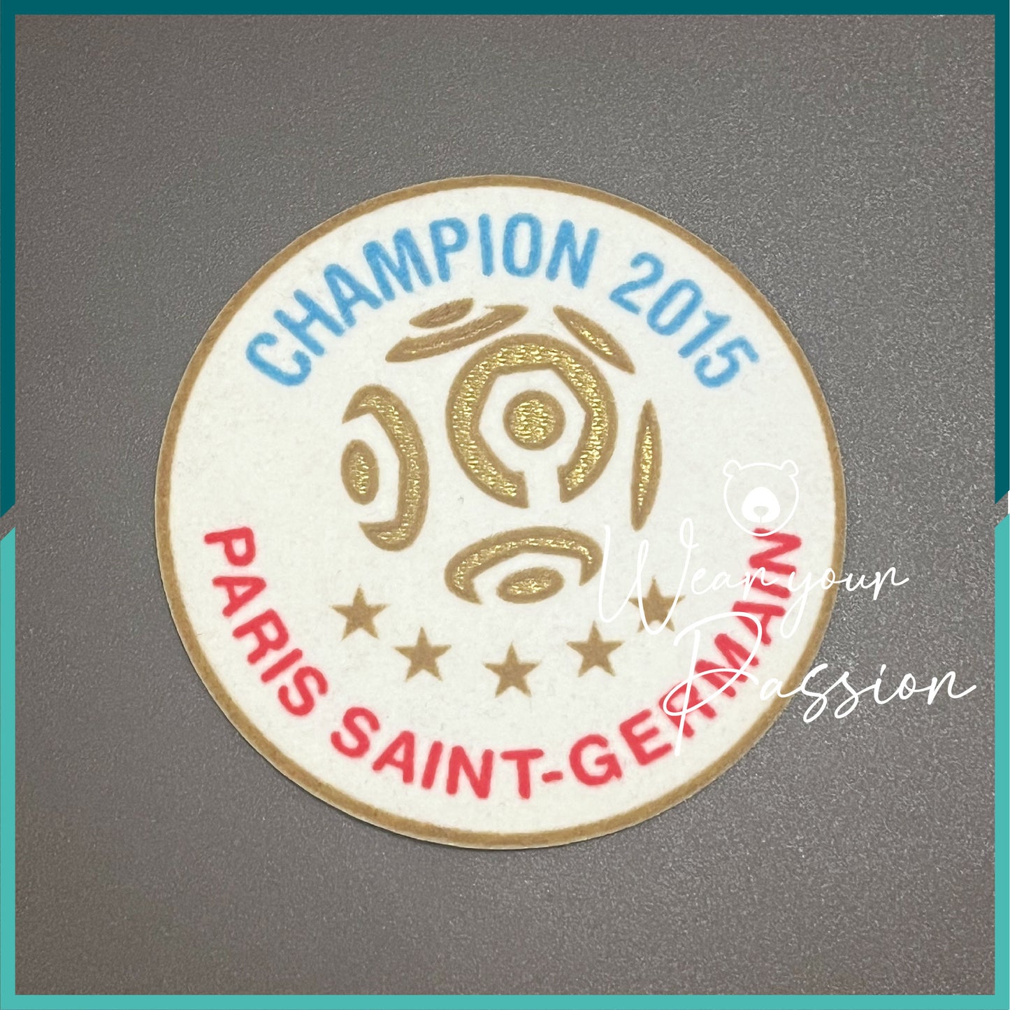 2015-16 Ligue 1 Champion Patch (Paris Saint Germain)