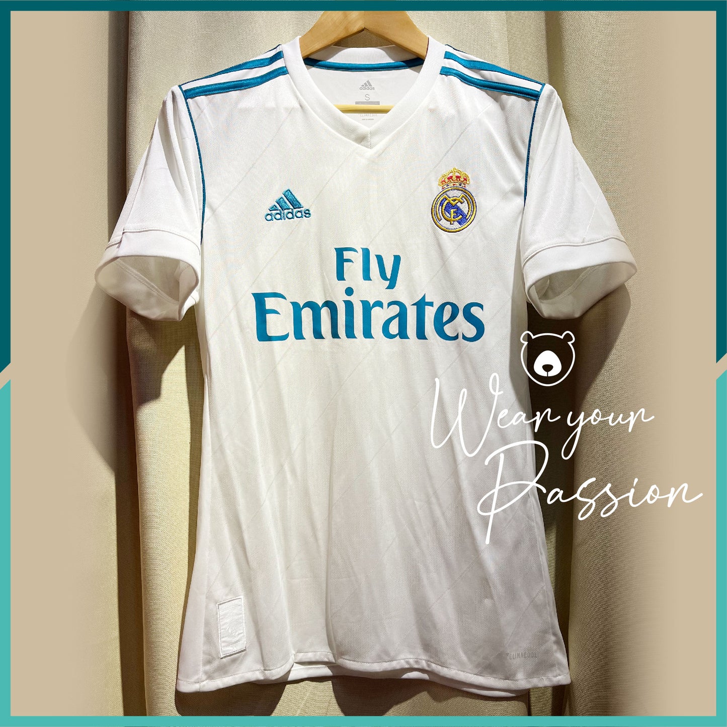 2017-18 Real Madrid Home Jersey