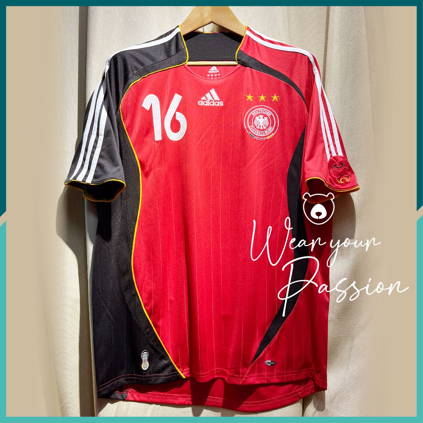(Nameset Included) 2006-07 Germany Away Jersey