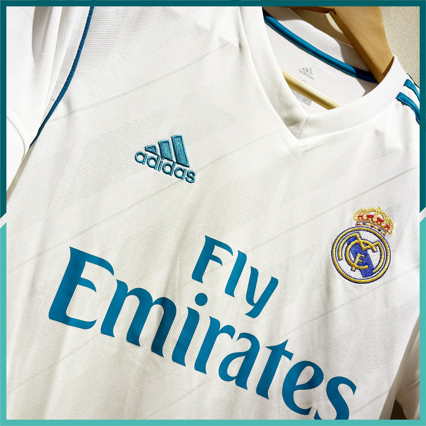 2017-18 Real Madrid Home Jersey