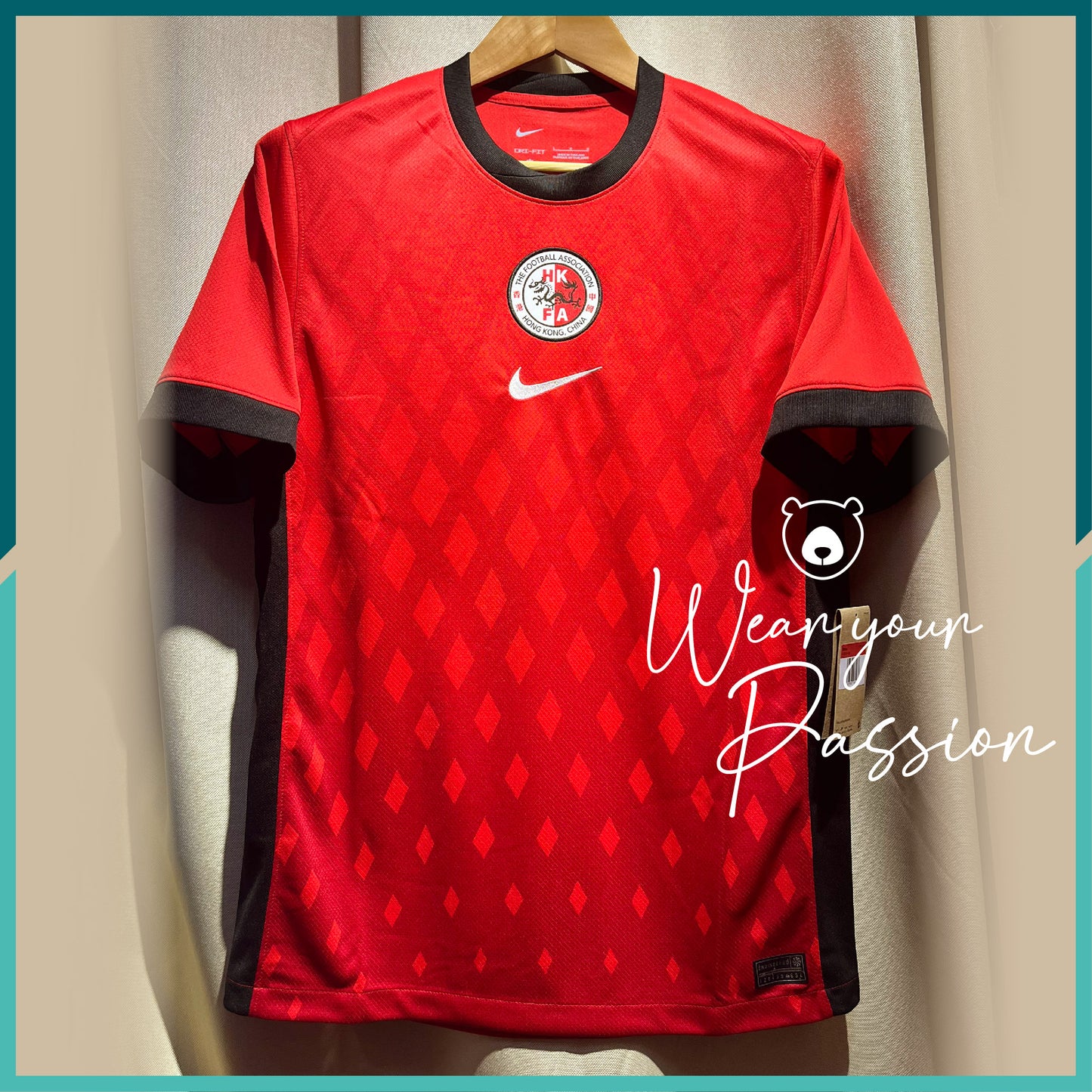 (Nameset Included) 2024-25 Hong Kong Home Jersey