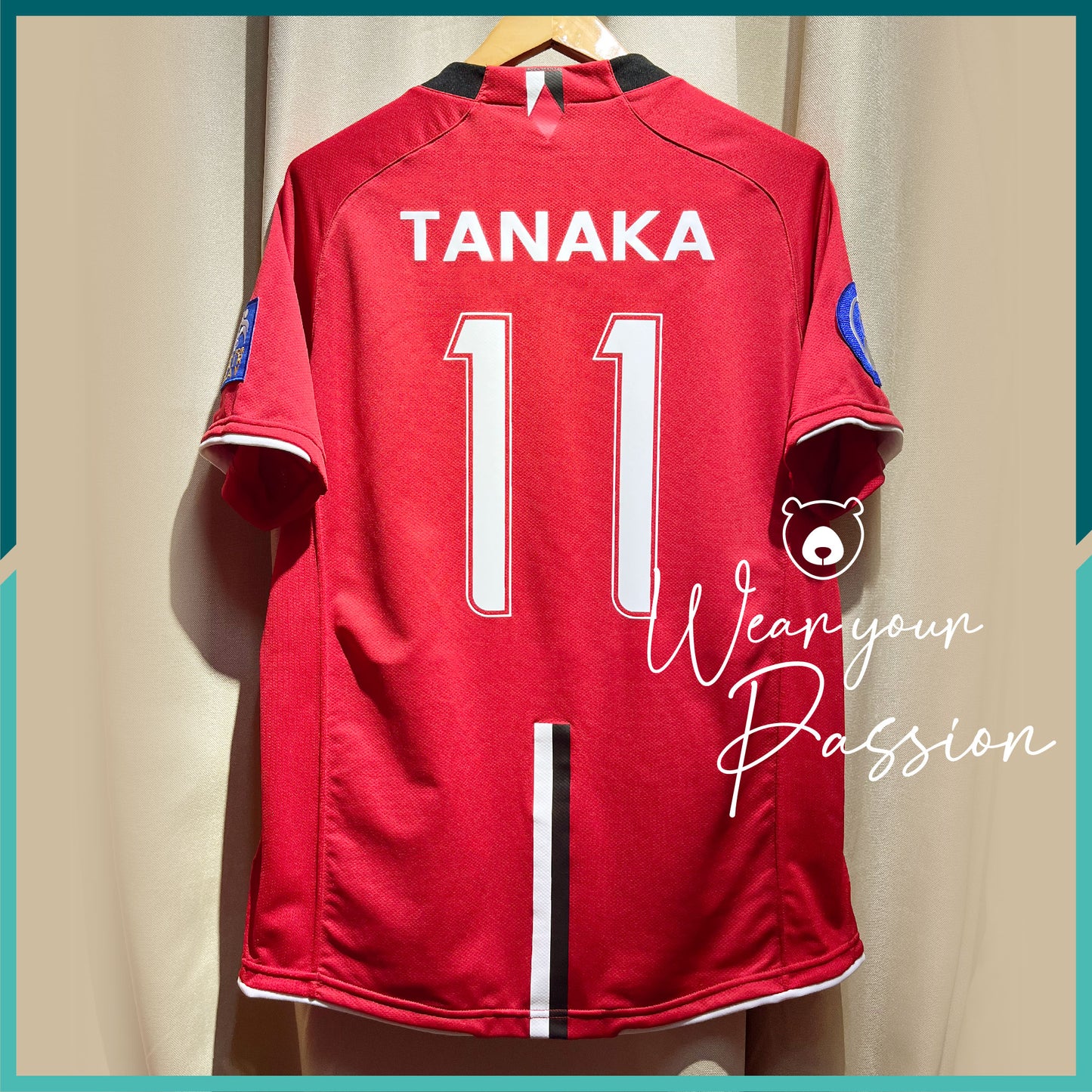 (Nameset Included) 2008 Urawa Red Diamonds Home Jersey (AFC Champions League Version)