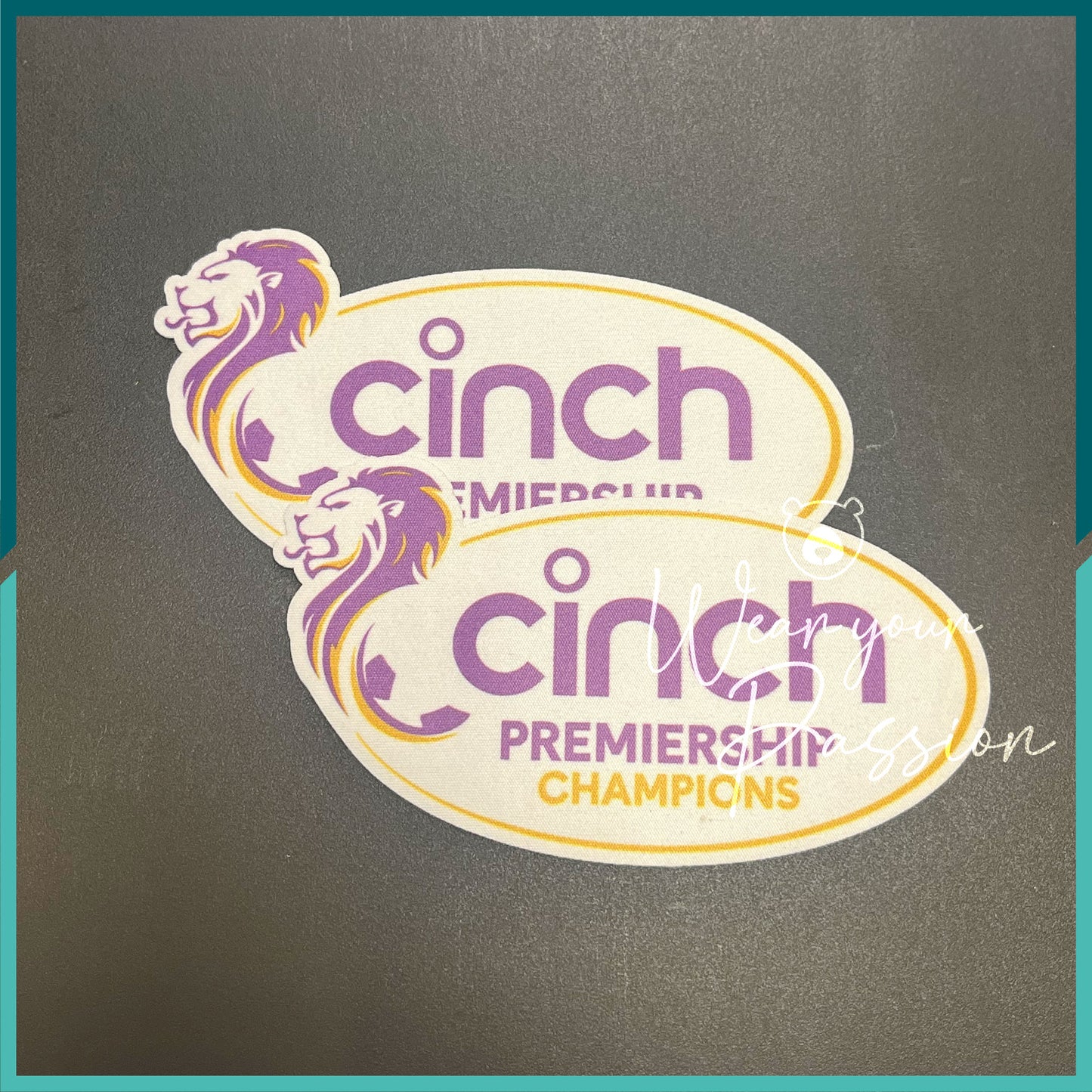 2023-24 蘇格蘭超級聯賽衛冕冠軍臂章(一對、些路迪專用)