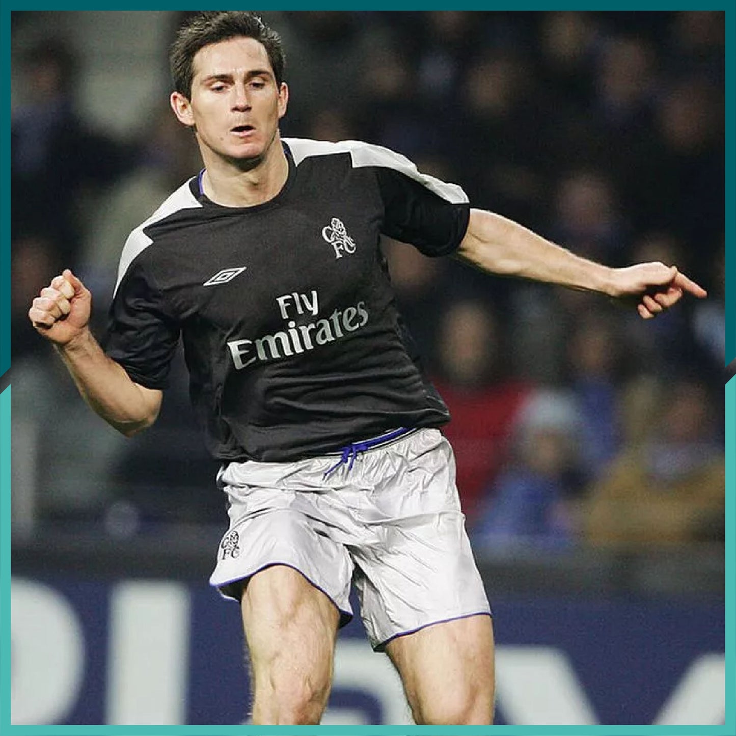 (Nameset & Patch Included) 2004-05 Chelsea 3rd Away Jersey (UCL Version)