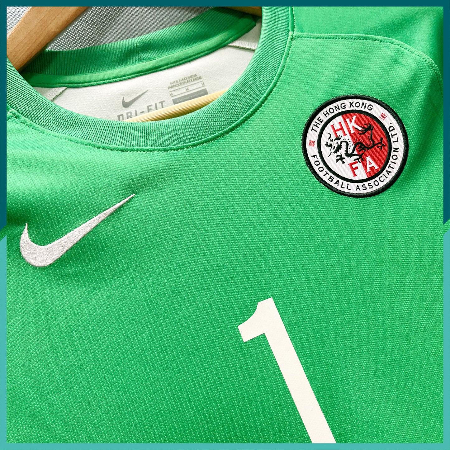 (Authentic) 2014-16 Hong Kong GK Jersey (Green)