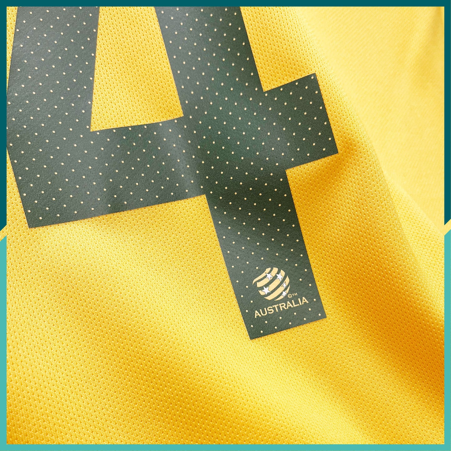 (Nameset Included) 2014-15 Australia Home Jersey