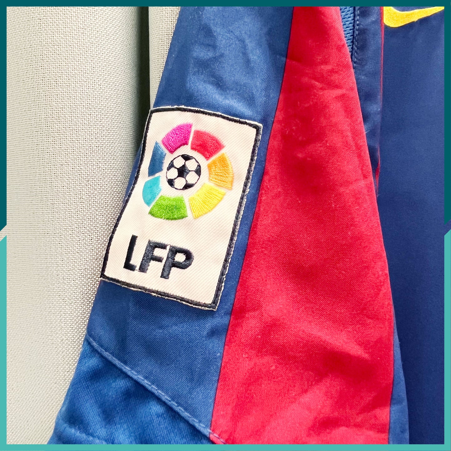 (Nameset Included) 2005-06 Barcelona Home Jersey