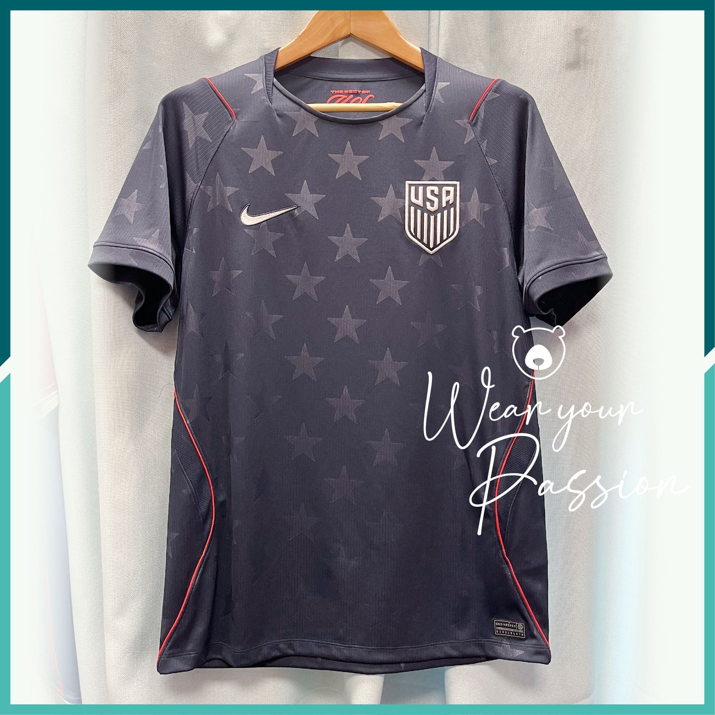 (Nameset Included) 2026 USA Away Jersey