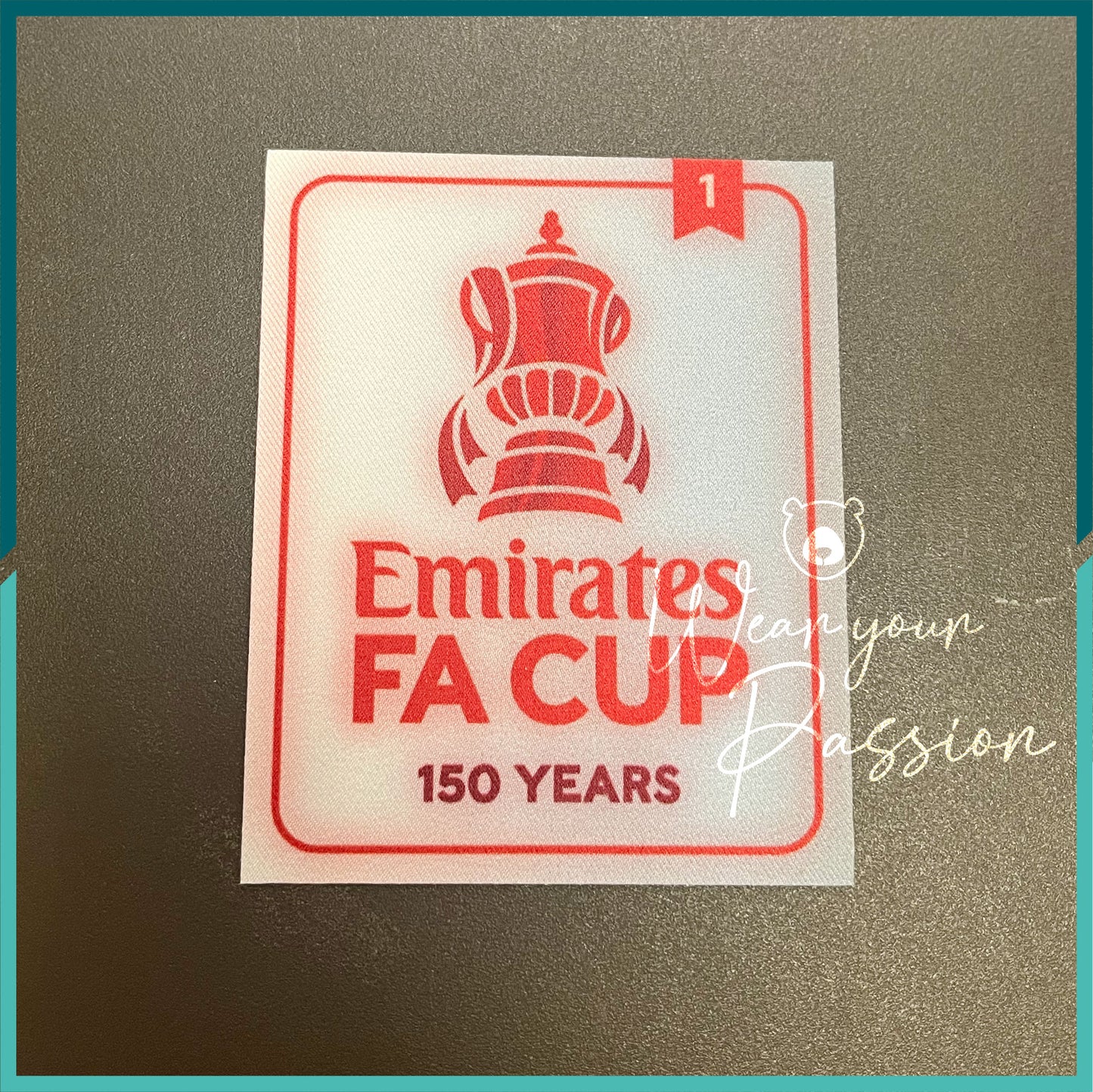 2021-22 English FA Cup patch ( 1 Time - Leicester City Use)
